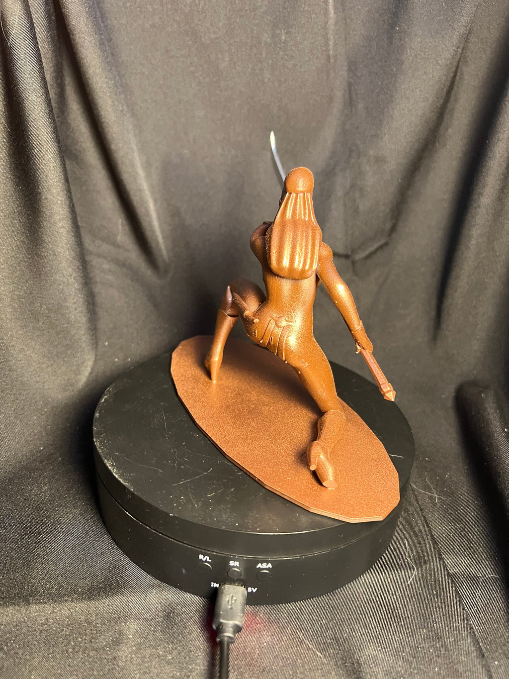 Warrior Woman with a Spear Figure