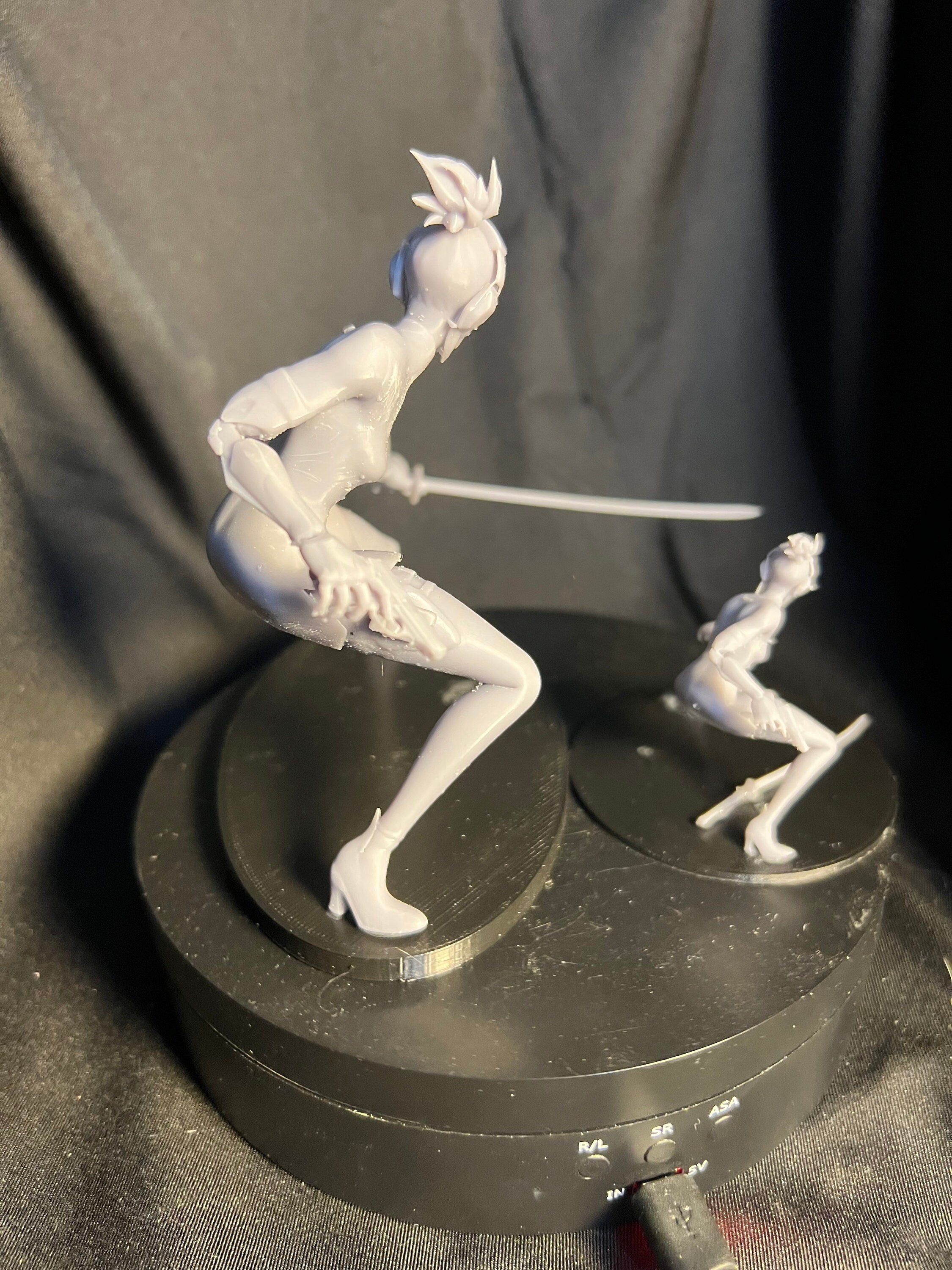 Cyborg Ninja Woman / Future Fantasy Warrior Figure