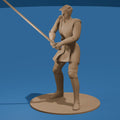 Space Wizard Hero from Science Fiction / Cartoon Space Hero Figure