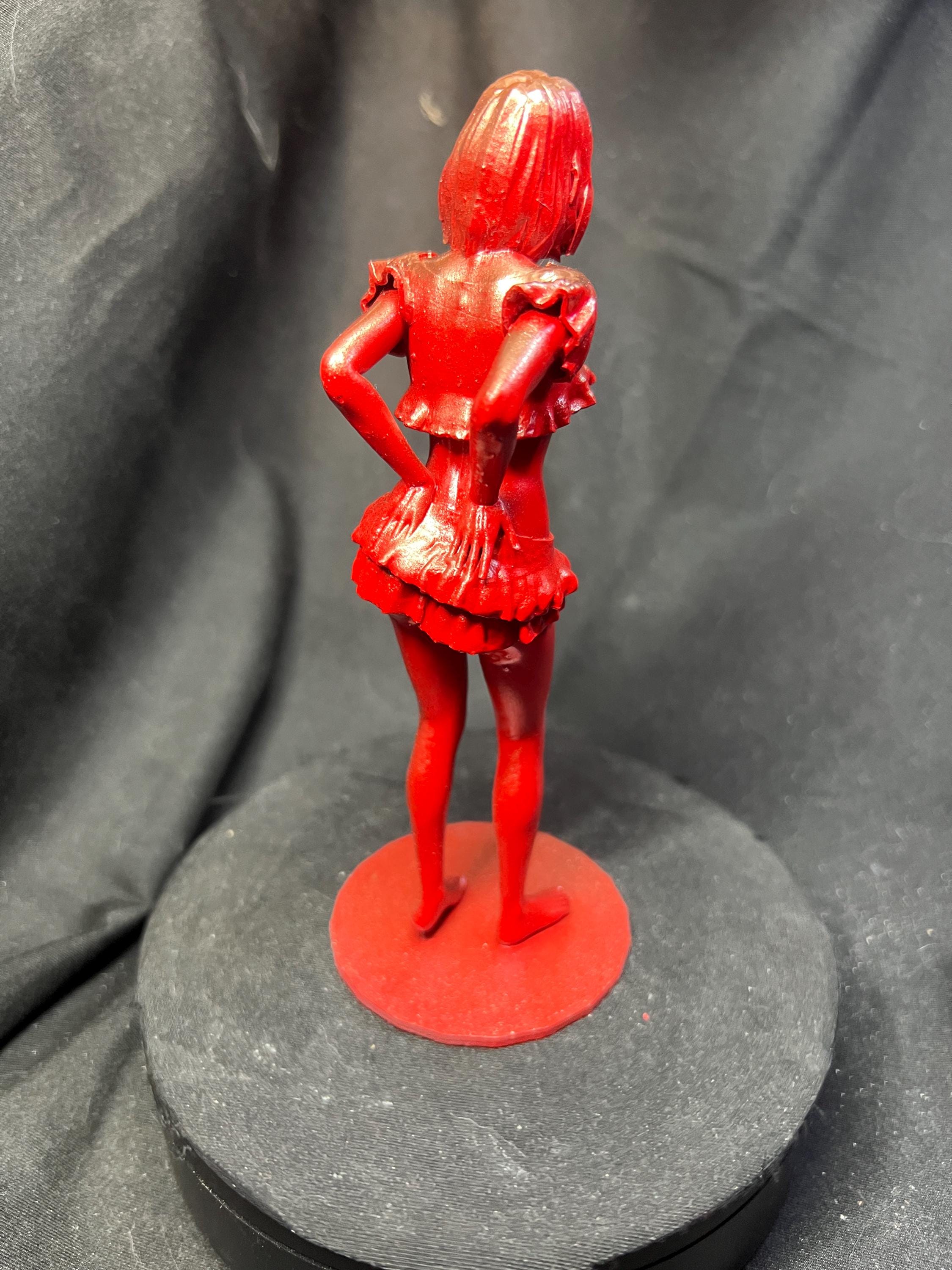 Sexy Girl in a Skimpy Outfit – Stylized 3D Figure