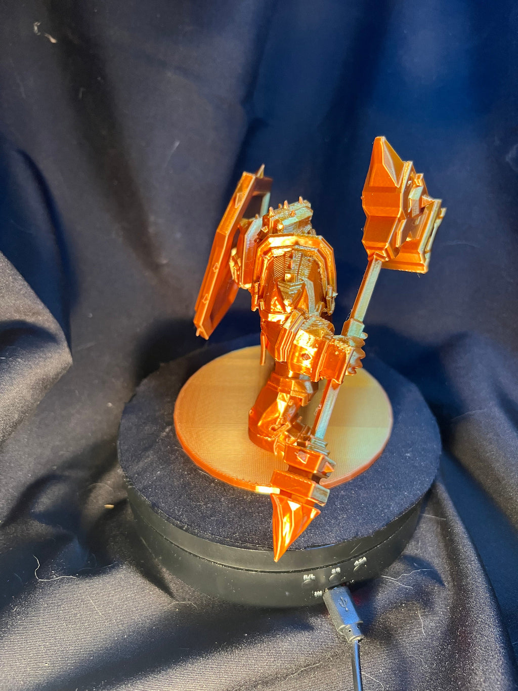 Dwarf Warrior Minature / Fantasy Dwarven Warrior Figure