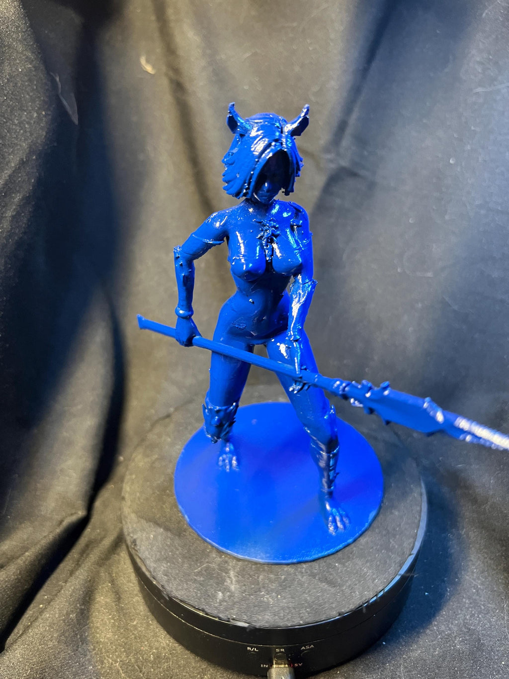 Fox Warrior Huntress with Spear – Fierce Fantasy Figure