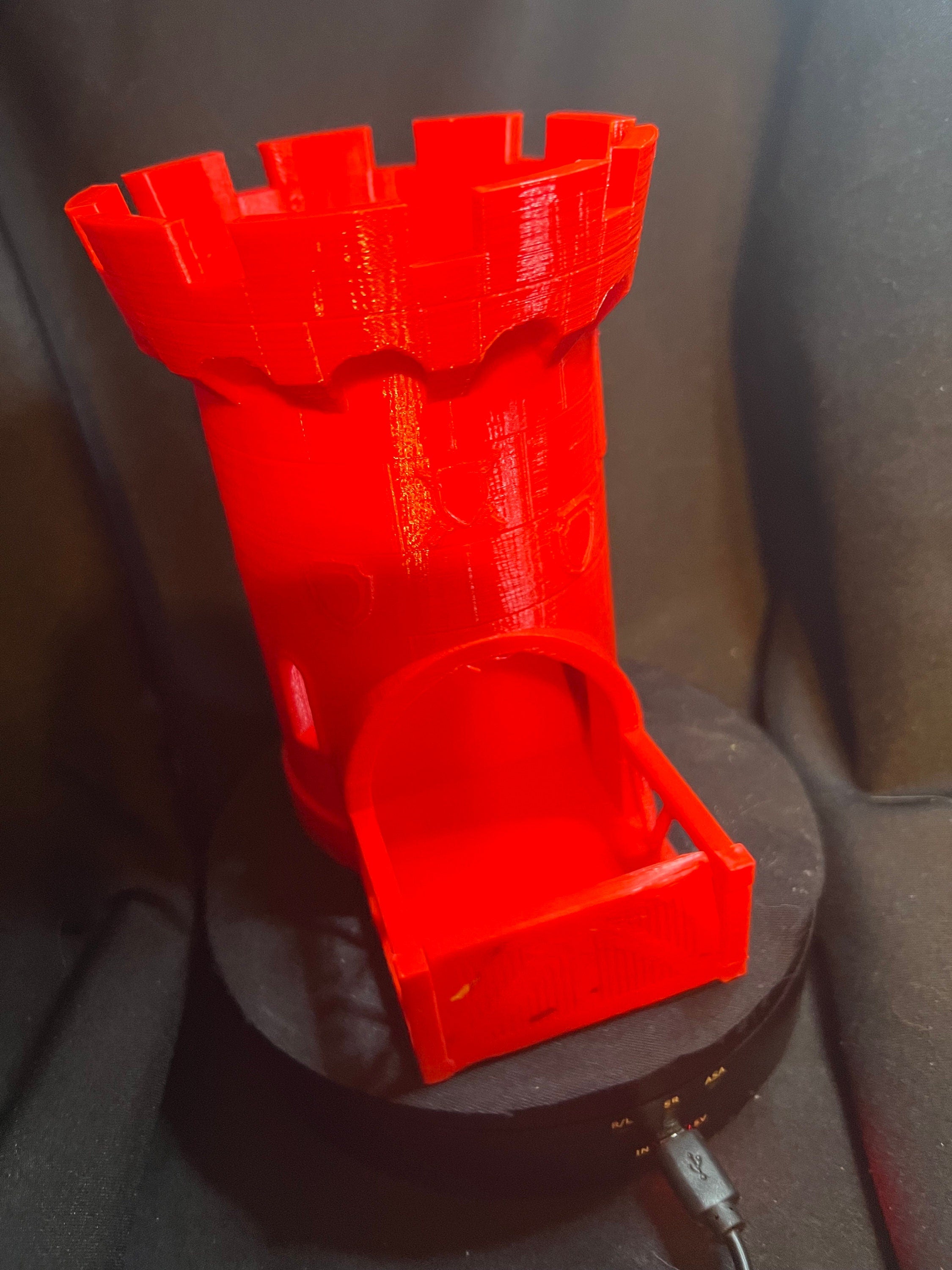 Dungeons and Dragons Dice Tower Round