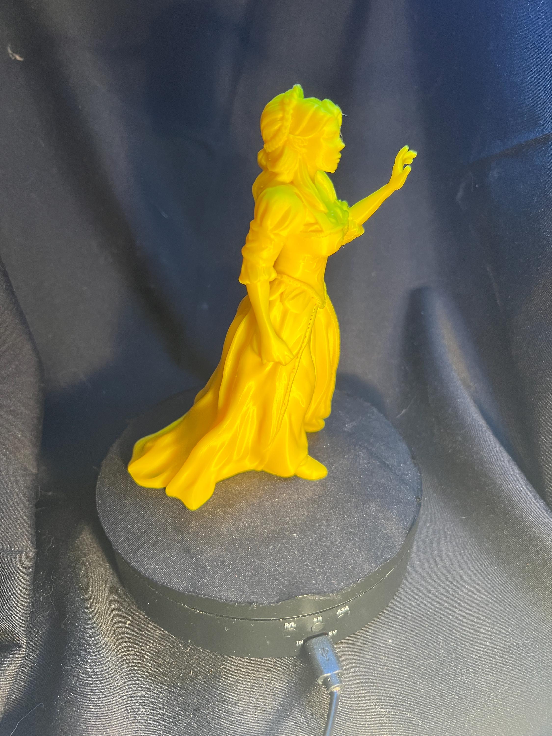 Elf Princess Statue, Fantasy Woman Model