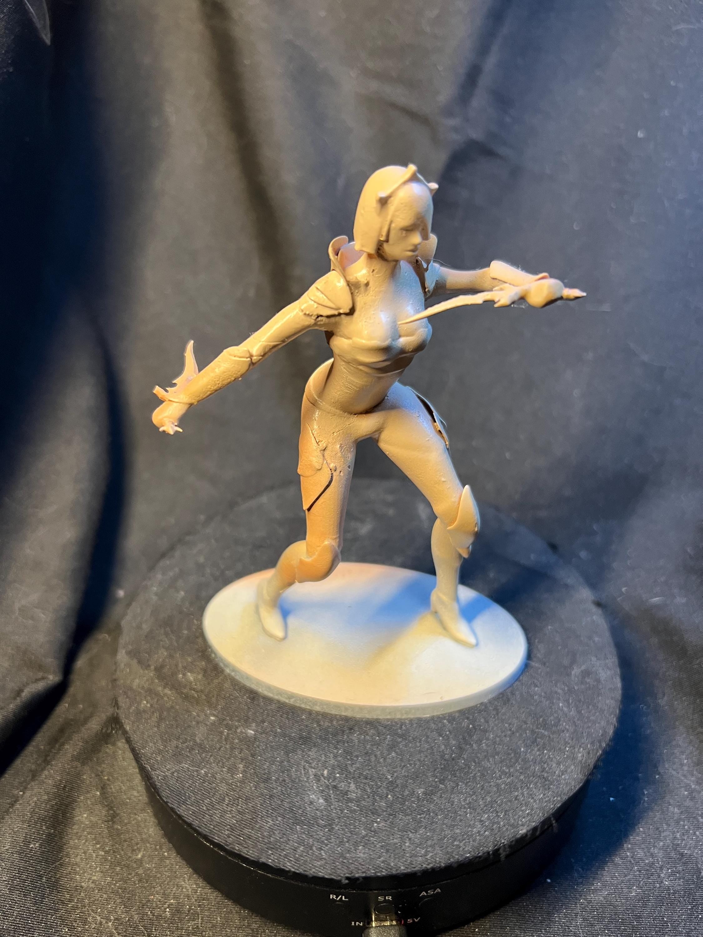 Vampire Rogue 3d Printed Fantasy Figure