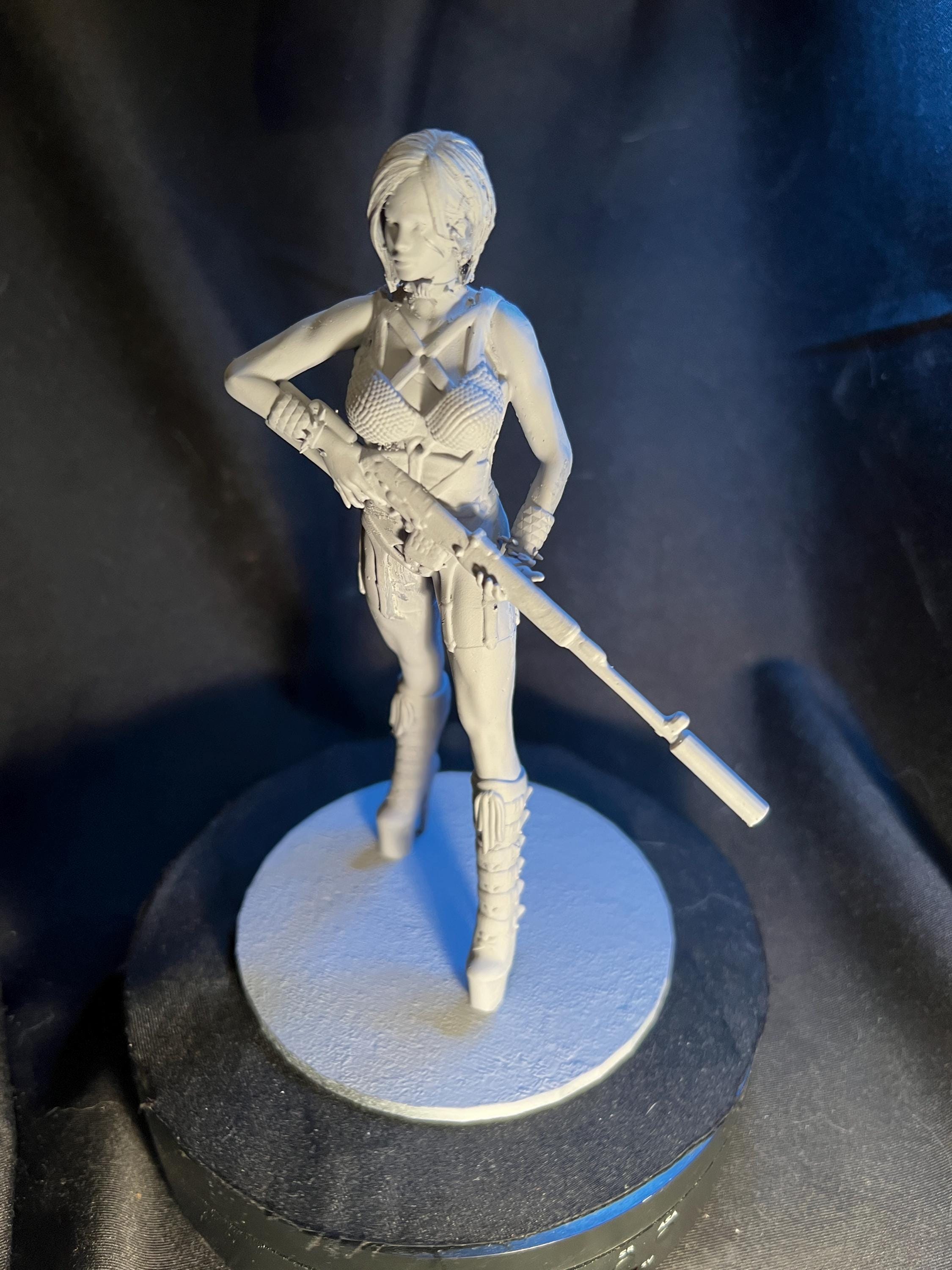 Sheva the Sniper Figure / Post-Apocalypse Woman Model