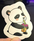 Boba Tea Panda Sticker