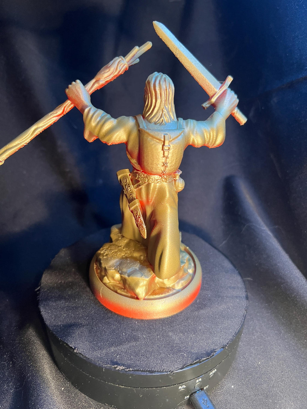 Fantasy Wizard Figure / Dungeons and Dragons Mage Model