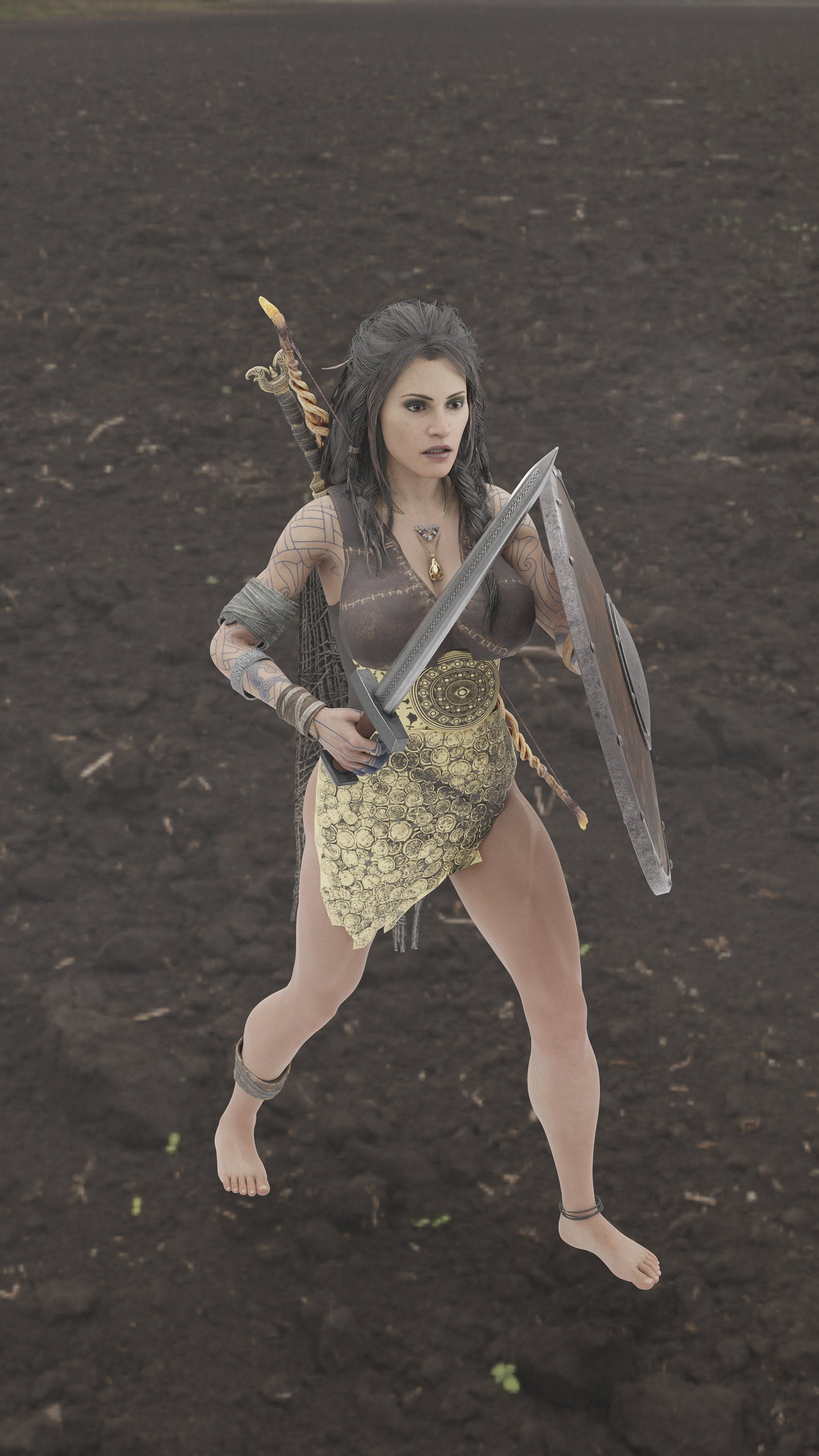 Freya Norse Goddess Model / Warrior Queen Figure NSFW