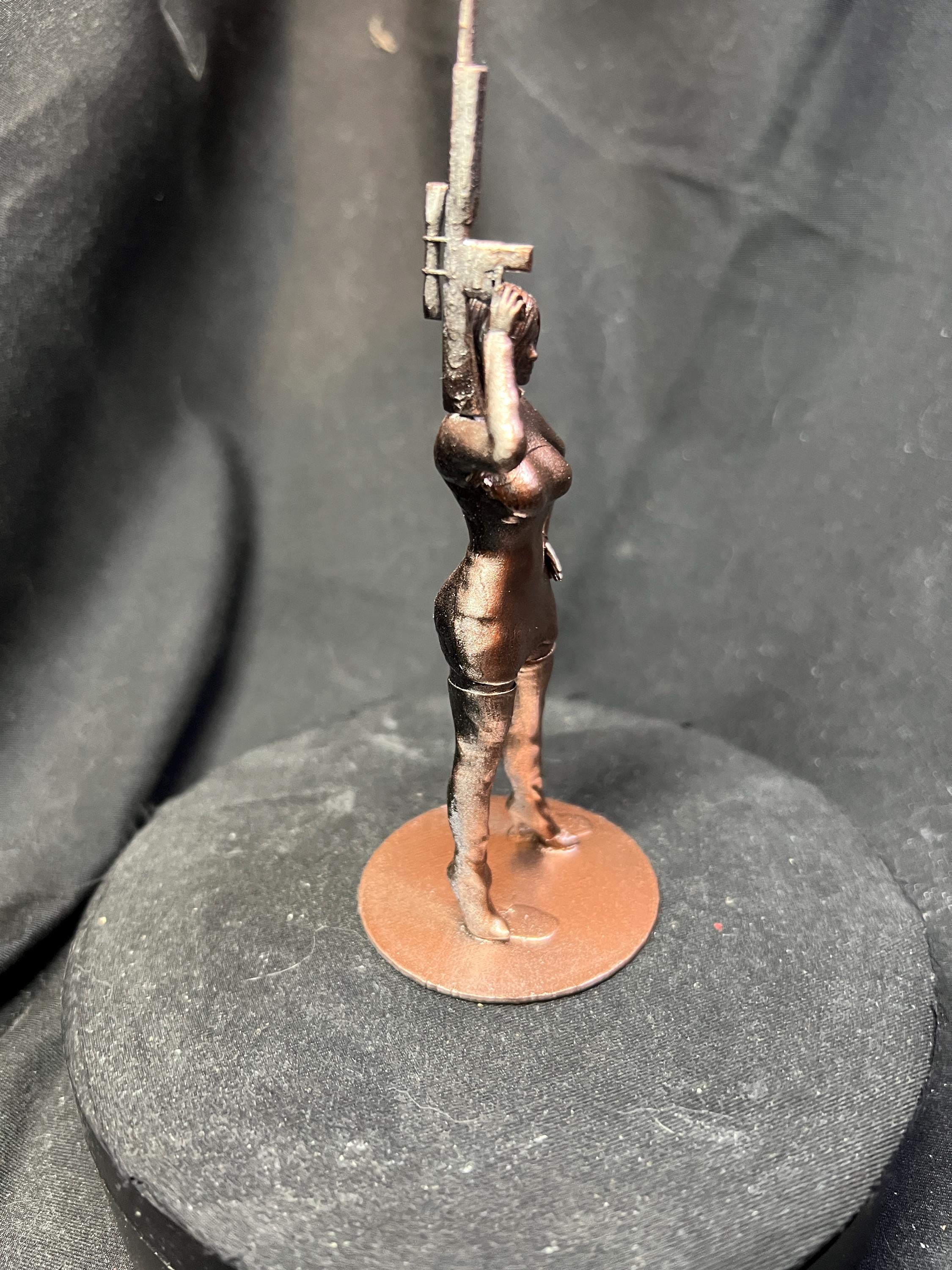 Deadly Beauty with Sniper Rifle – Action Heroine Figure
