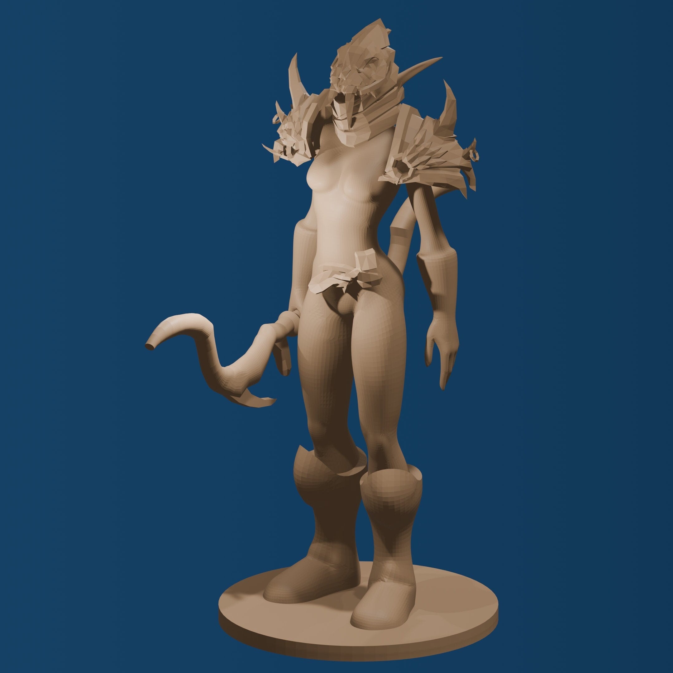 Elf Hunter with Bow Figure