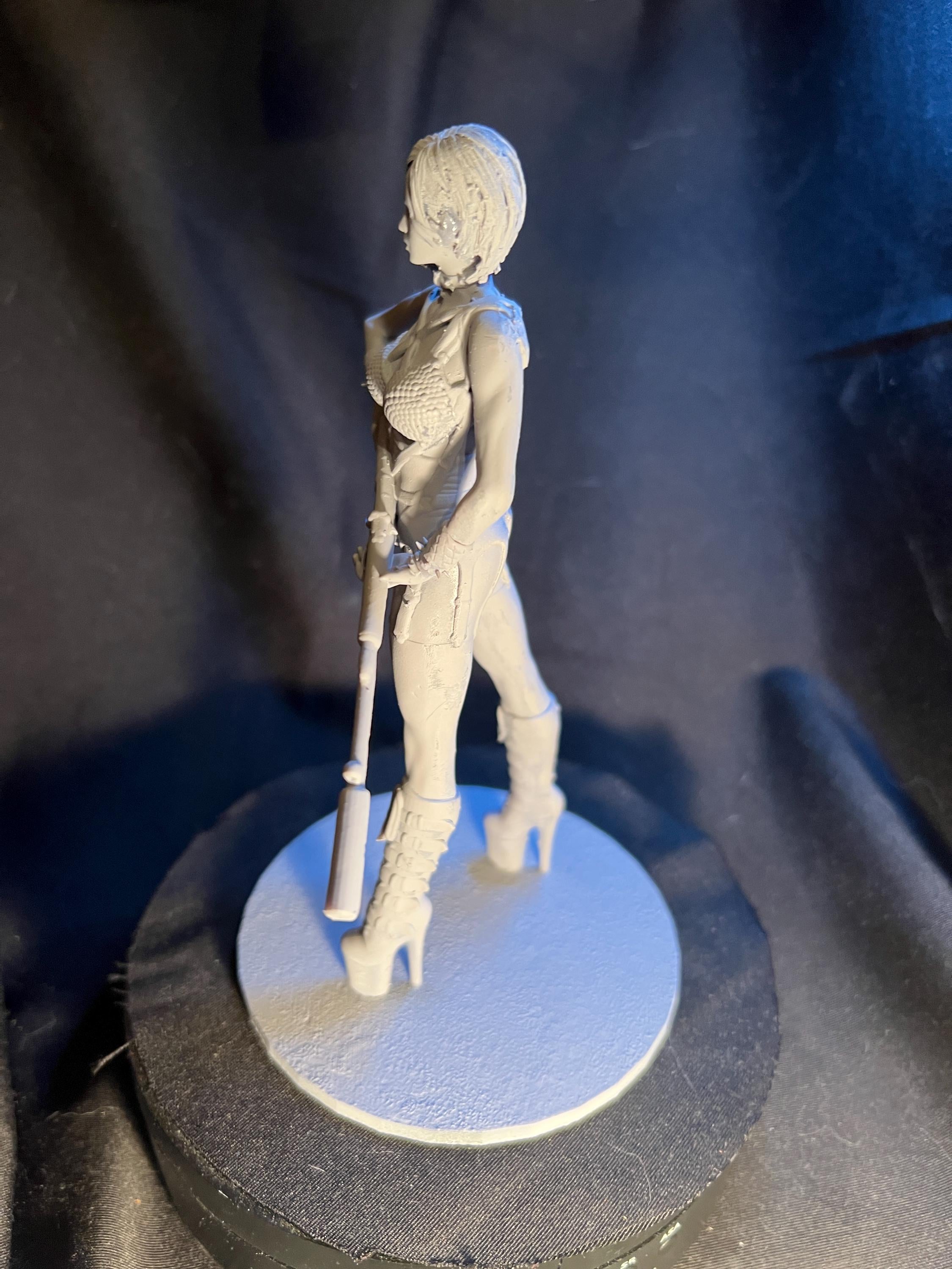 Sheva the Sniper Figure / Post-Apocalypse Woman Model
