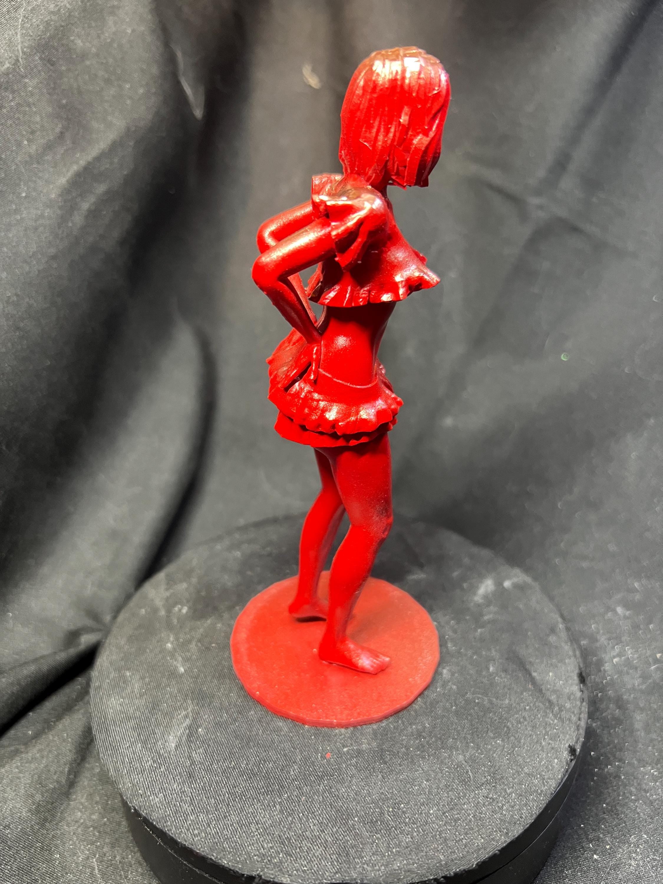 Sexy Girl in a Skimpy Outfit – Stylized 3D Figure
