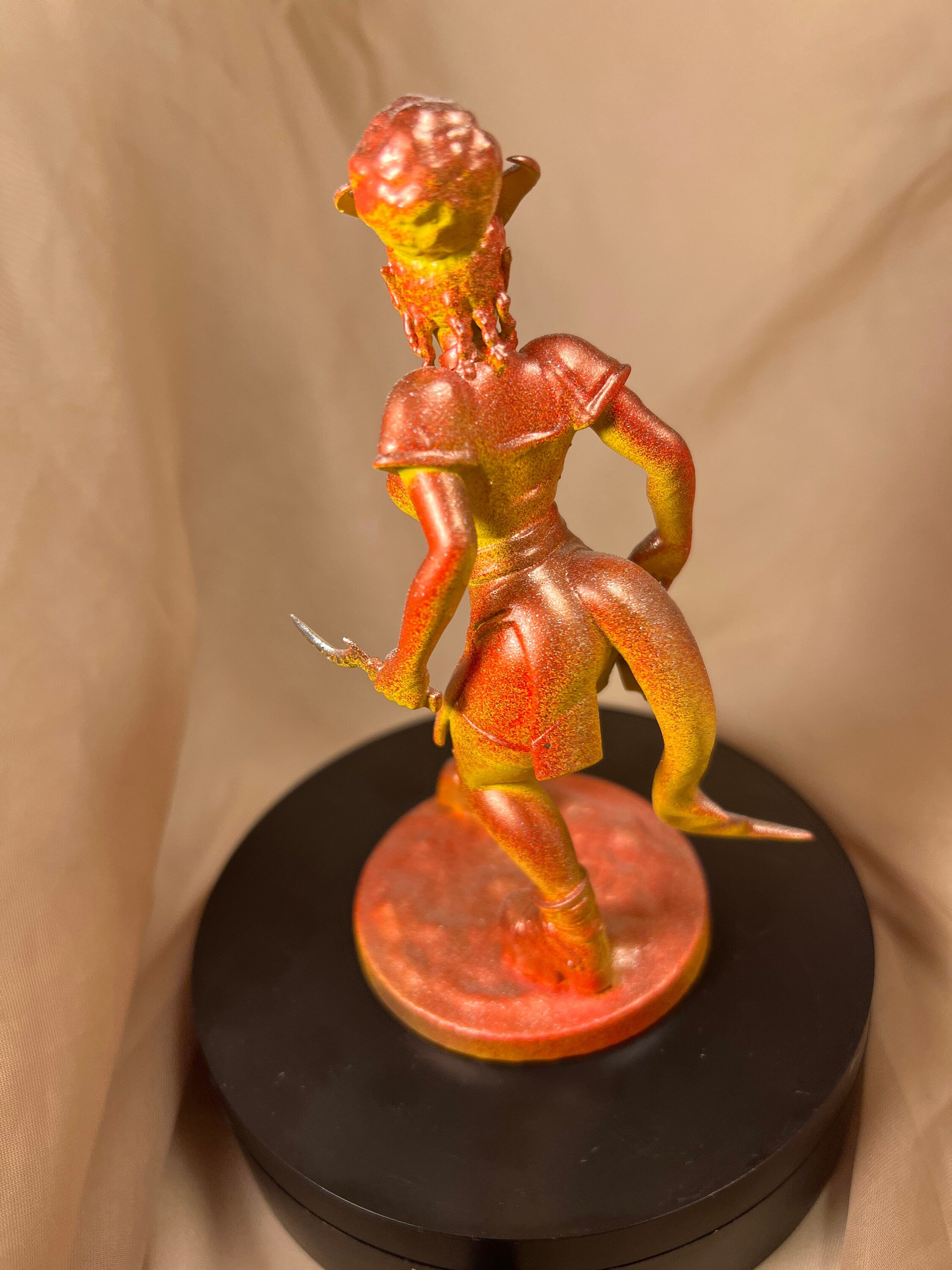 Tiefling Mage Figure / Fantasy Minature