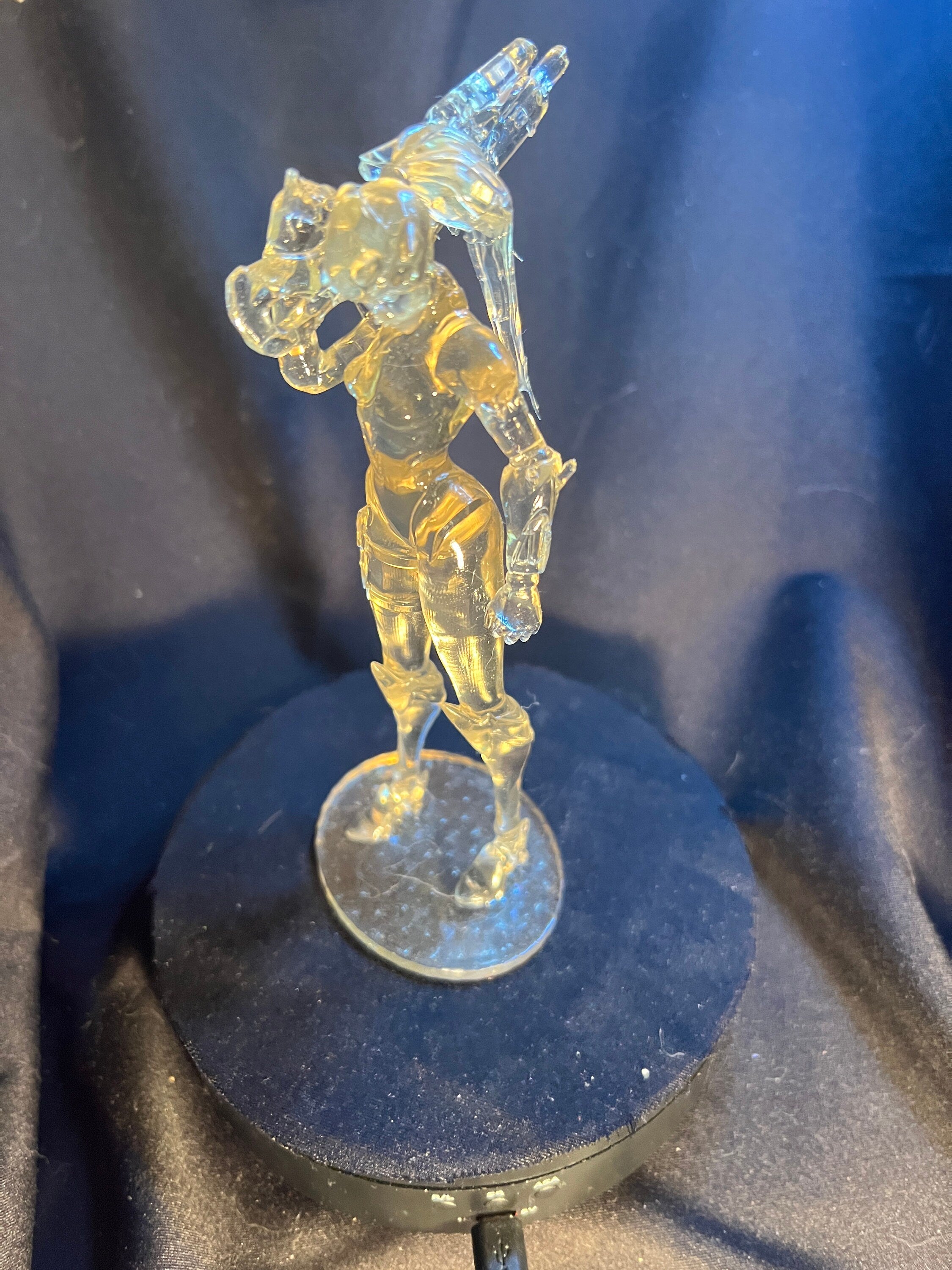 Sci-Fi Soldier Woman STL File | Widowmaker-Inspired 3D Printable Model | Pin-Up Figure