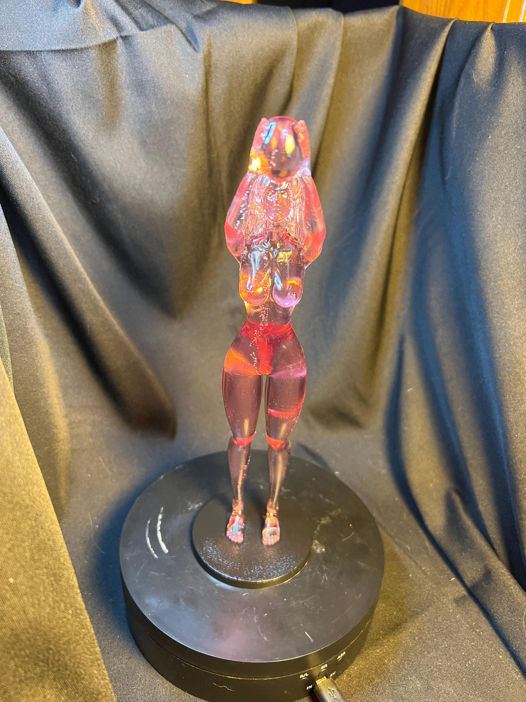 Sexy Egg Girl Beatrice Clear Red Nude