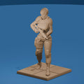 Futuristic Fighter Woman with Shotgun