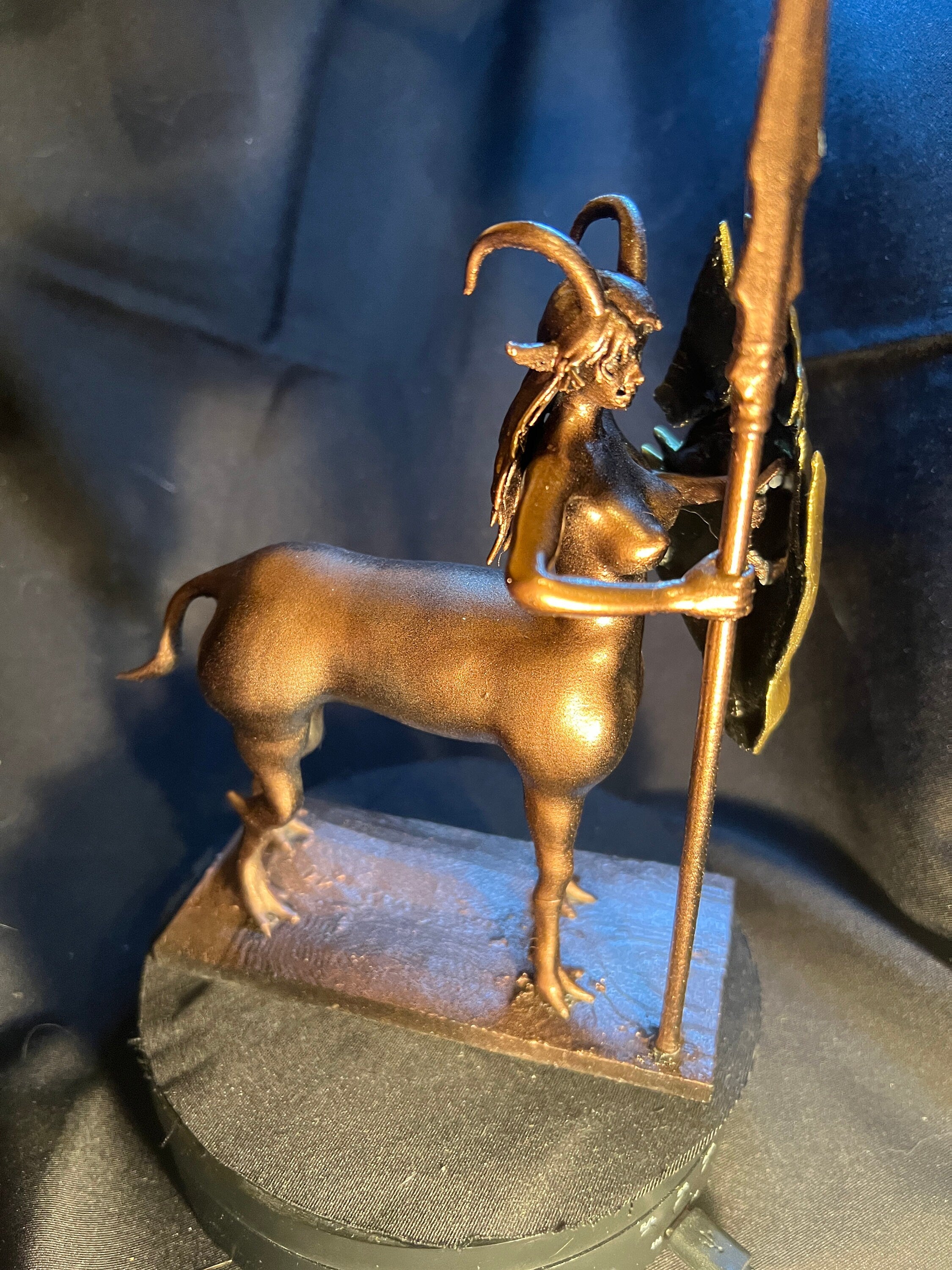 Fantasy Centaur Guard /Female Centaur Figure