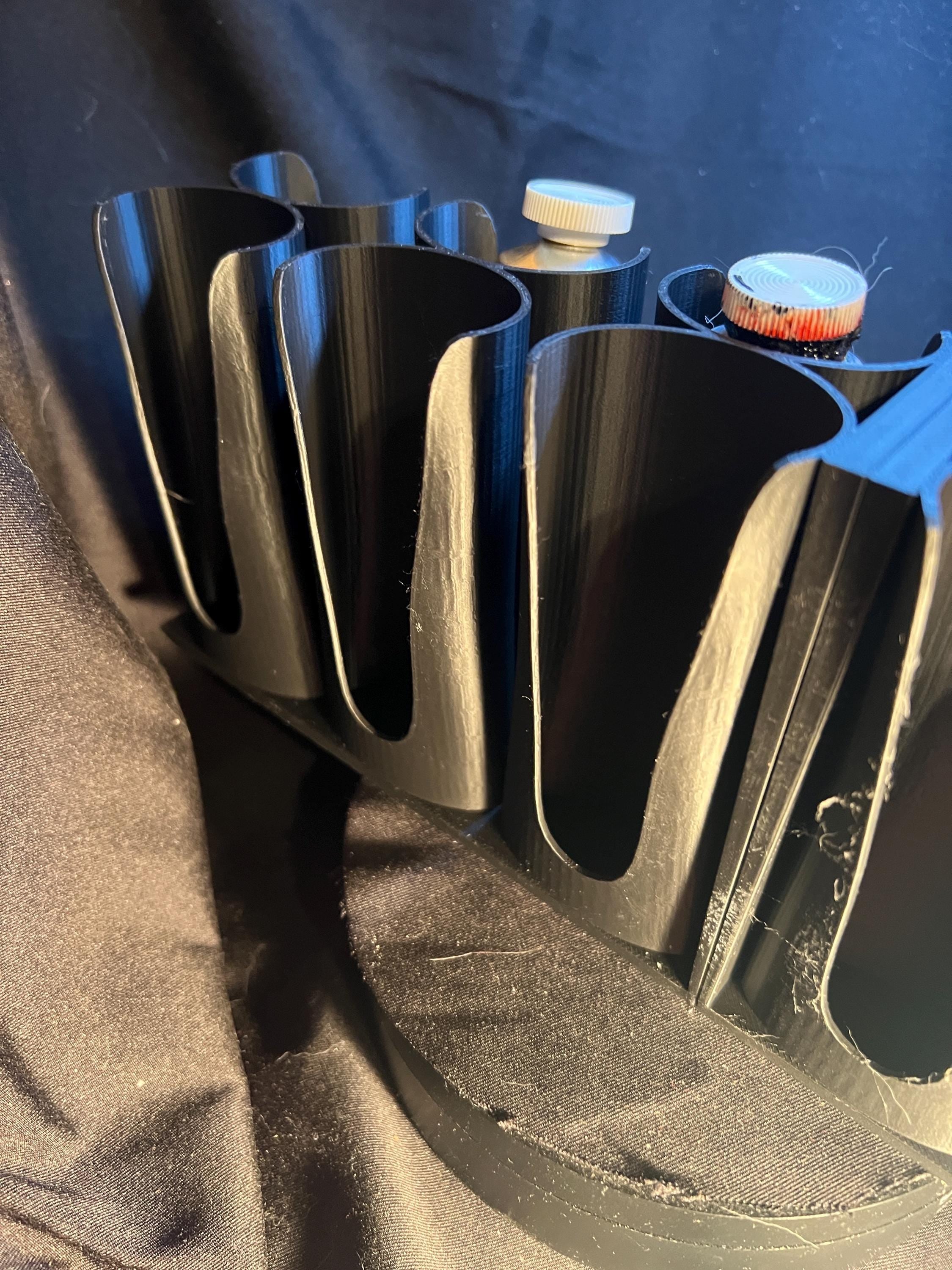 Paint Tube Holder: 12-Slot Organizer for 37ml Tubes