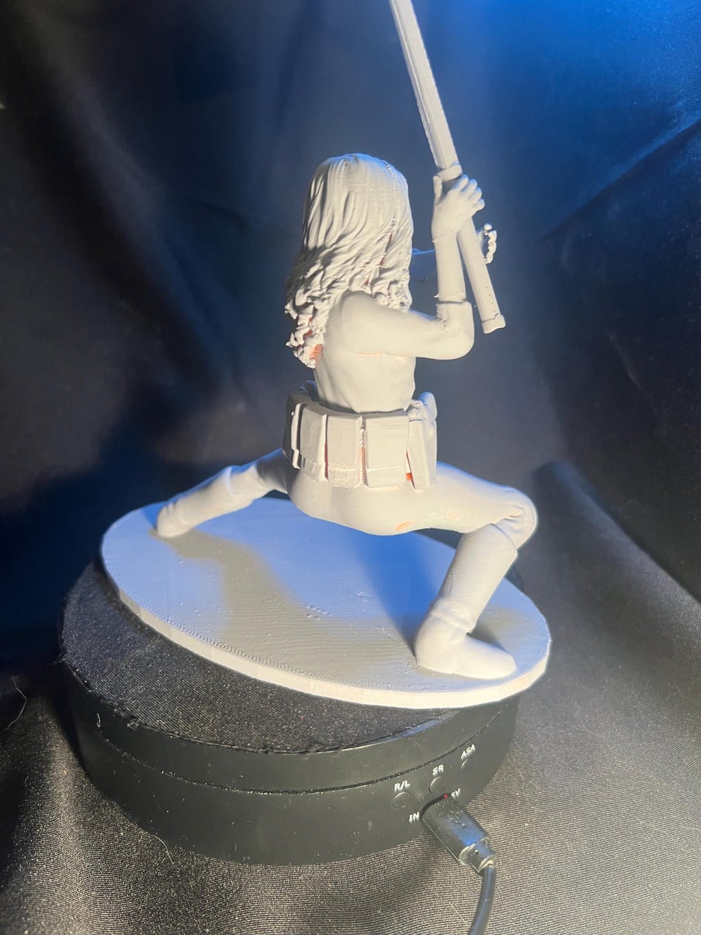 Modern Ninja Model / Warrior Woman Figurine