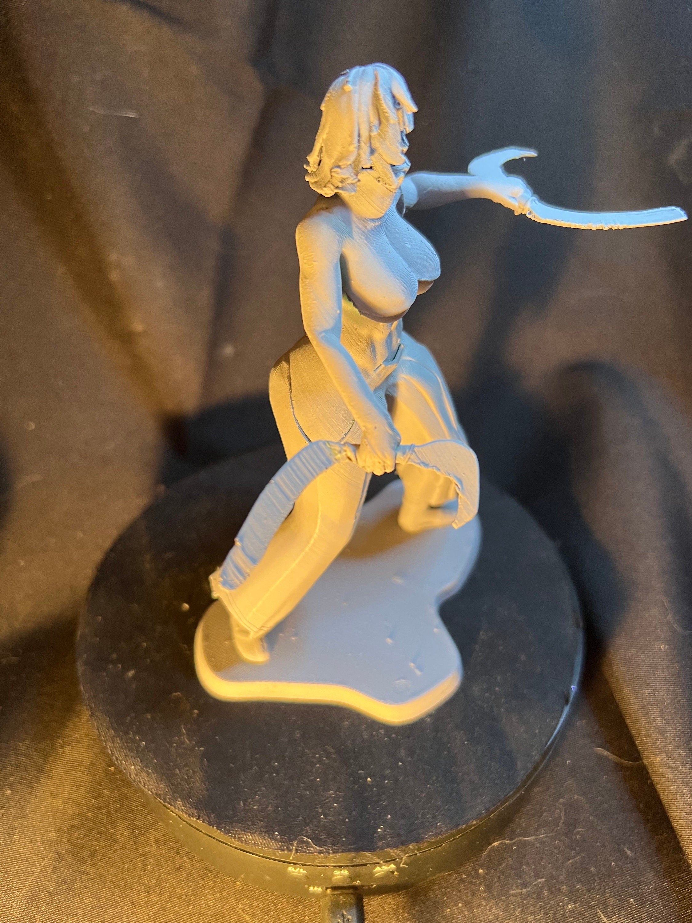Thick Anime Fighter Figure / Woman Tia Harribel Figurine