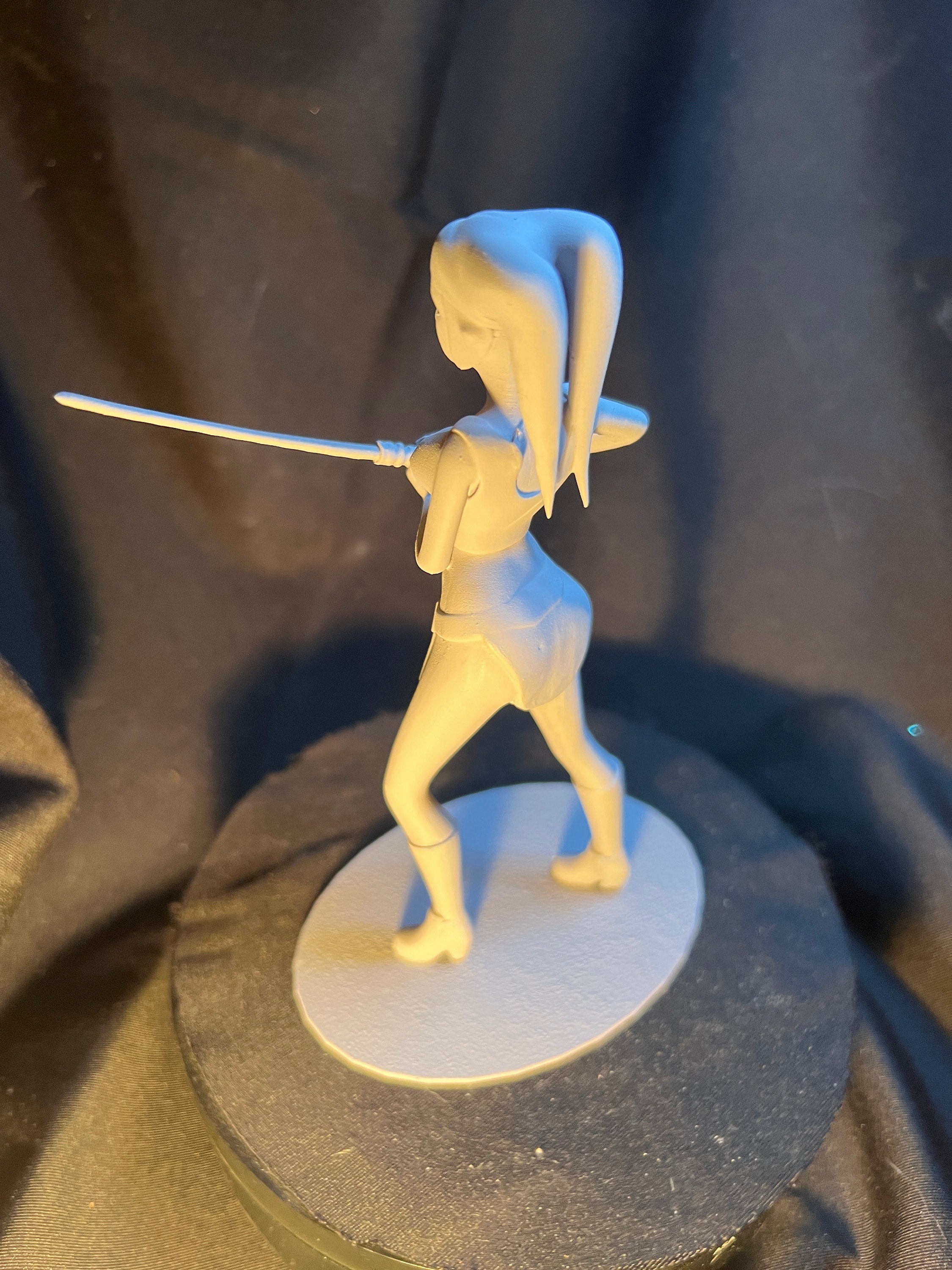 Sexy Alien Warrior Female / Space Wizard Figure Aayla