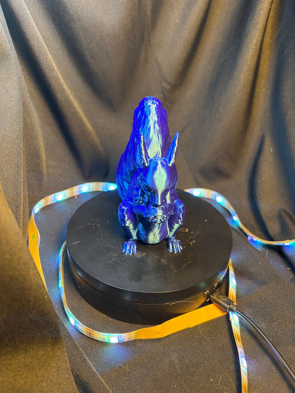Squirrel Figurine: Desk Decor