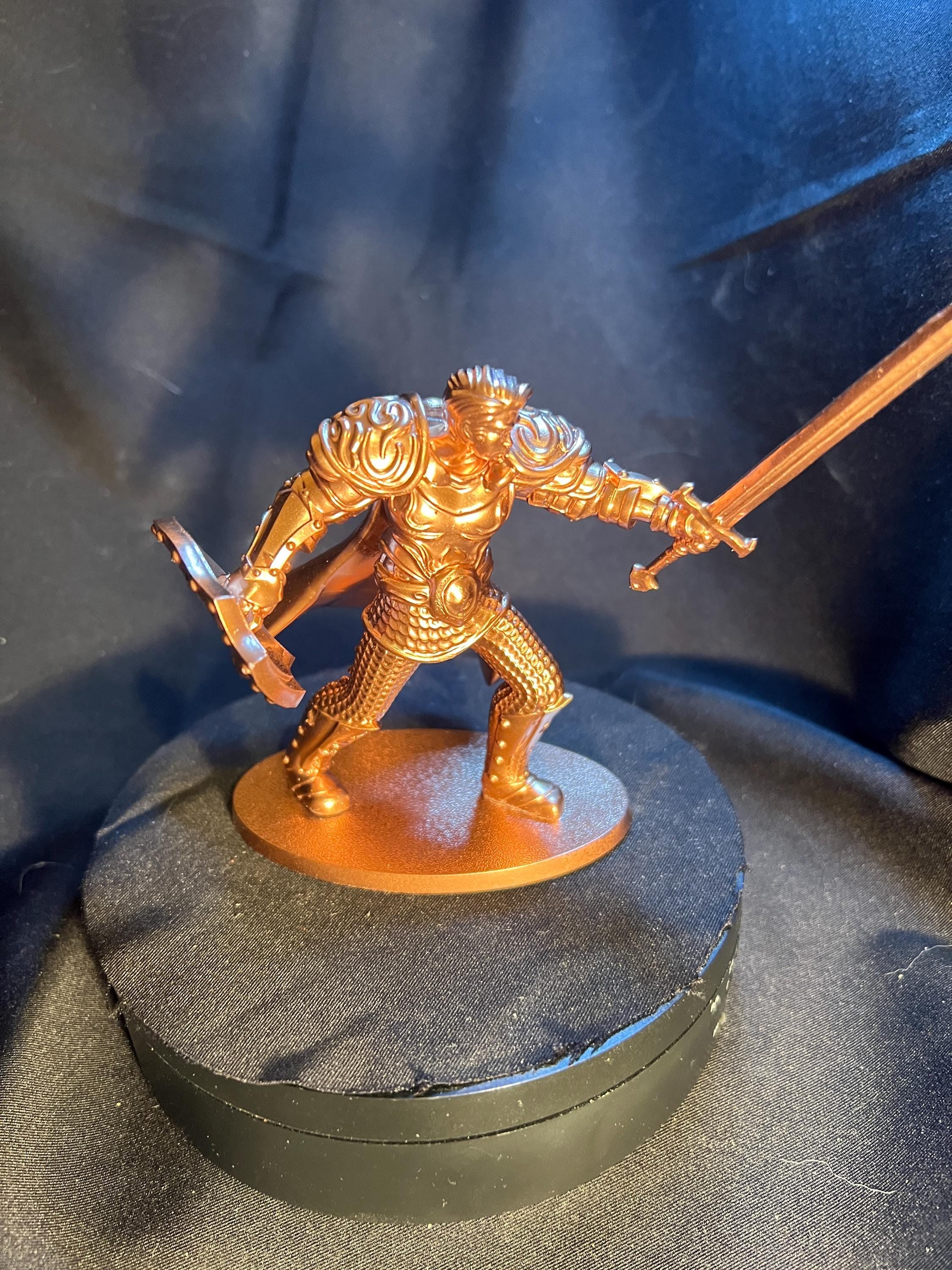 Fully armored medieval-style knight