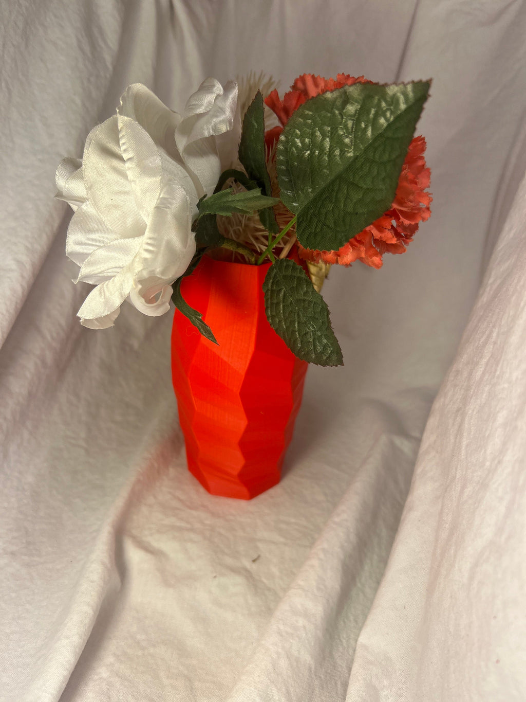 Faceted Flower Vase
