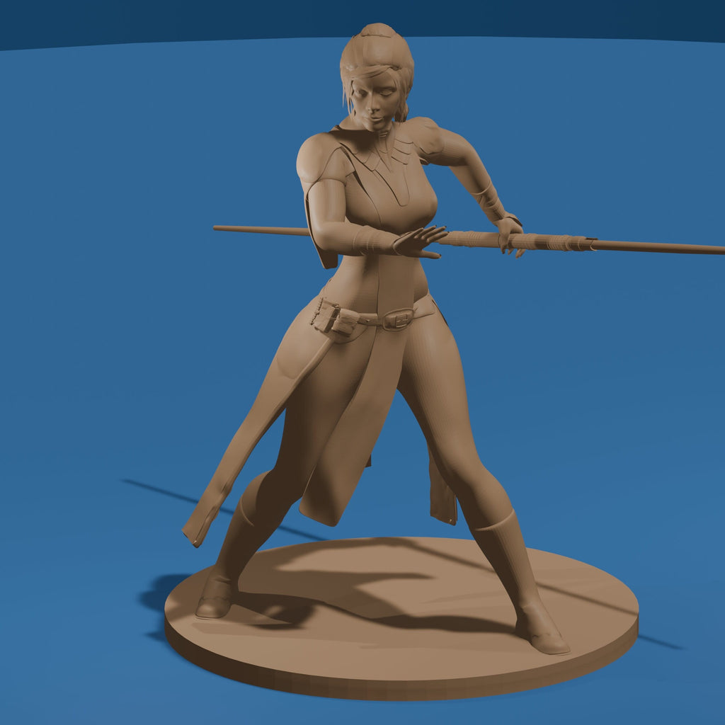 Bastilla the Space Wizard / Science Fiction Babe Figure