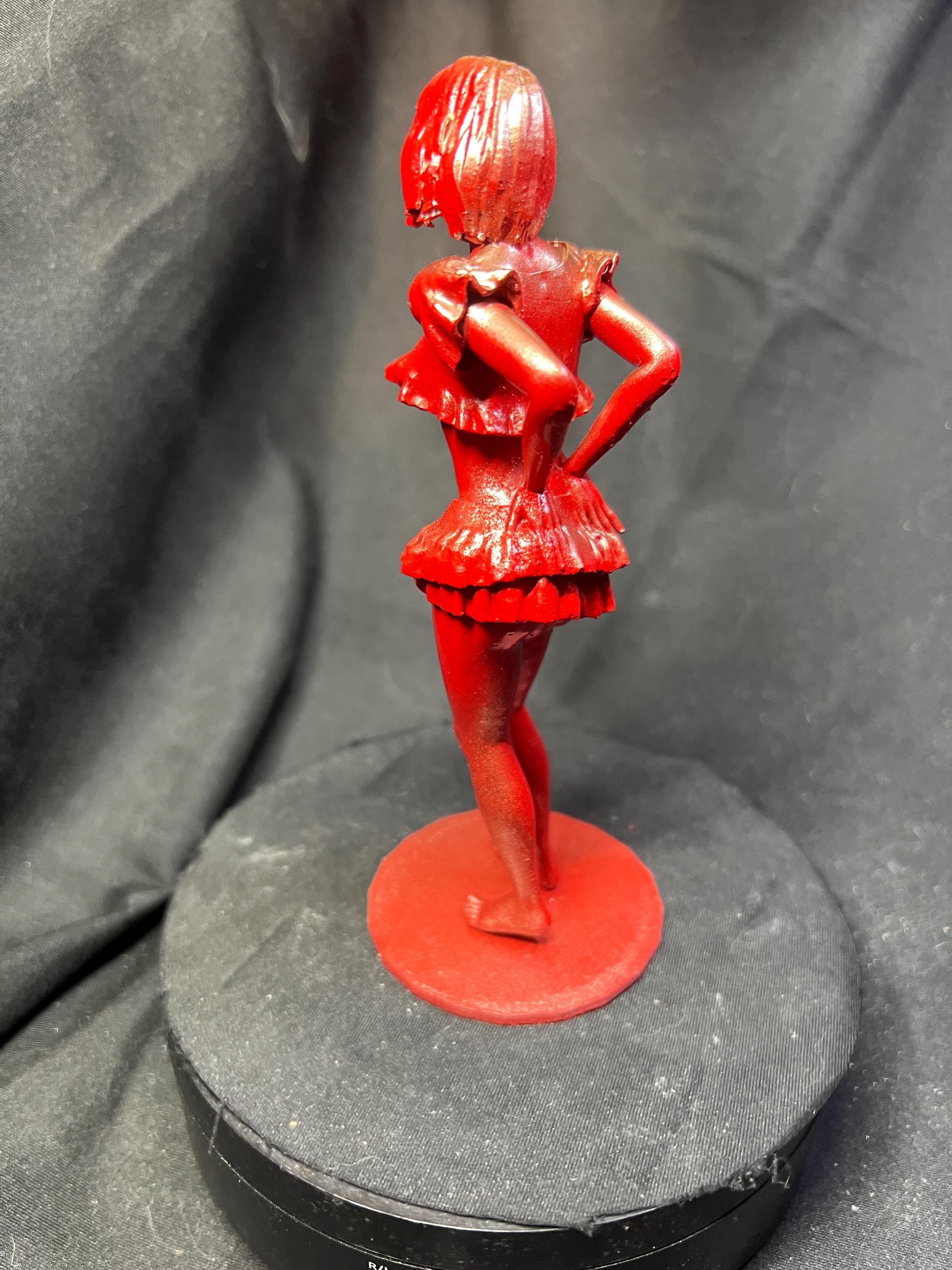 Sexy Girl in a Skimpy Outfit – Stylized 3D Figure