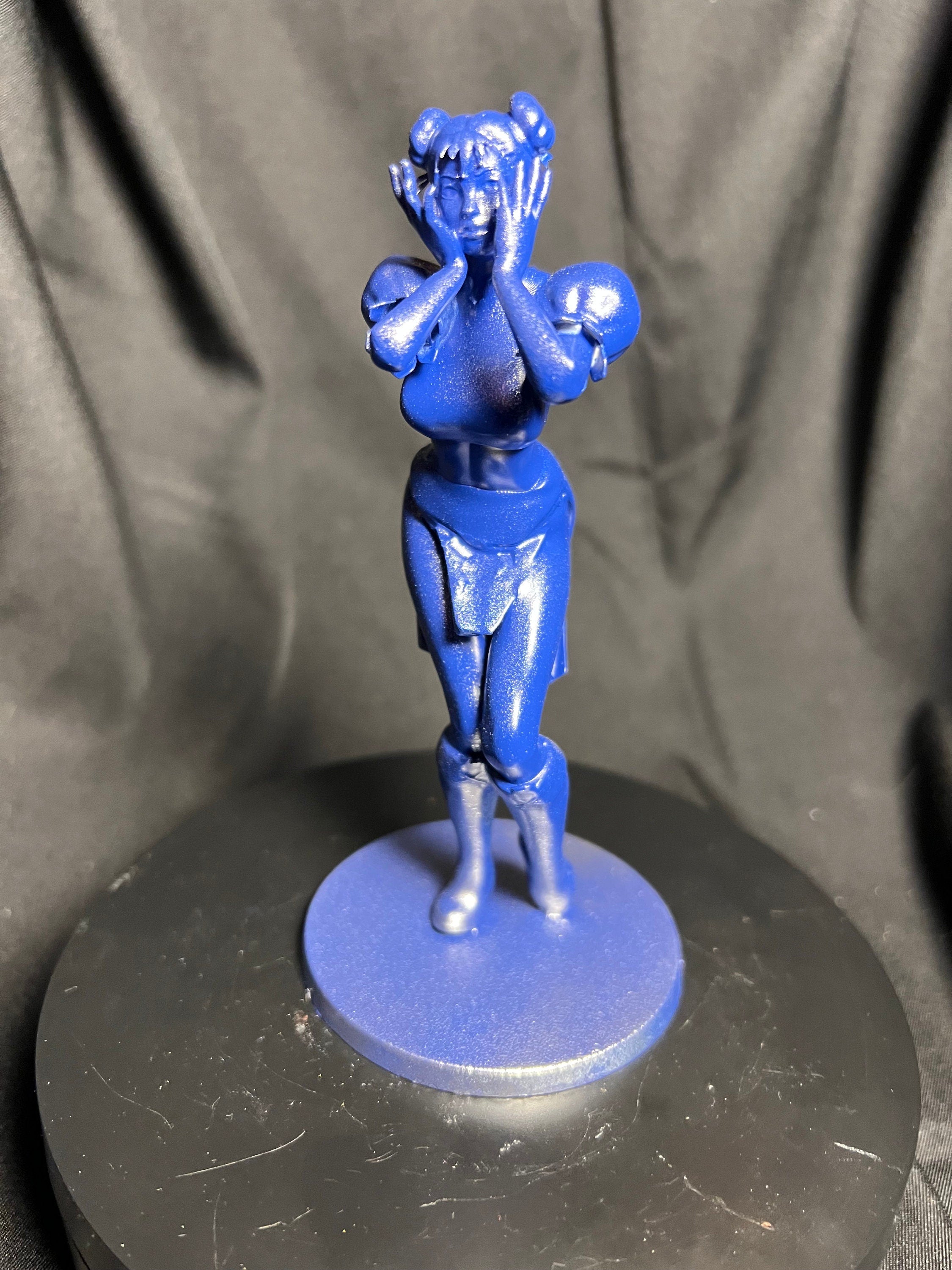 Chun-Li Figurine: 5" Unpainted Street Fighter Miniature