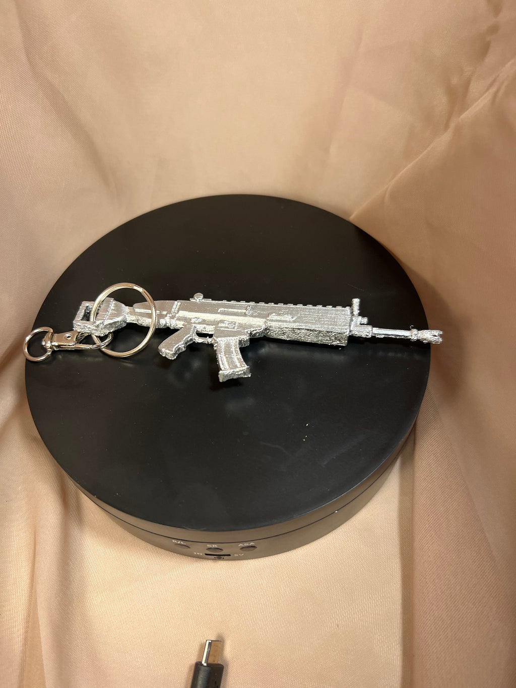 Machine Gun Keychain
