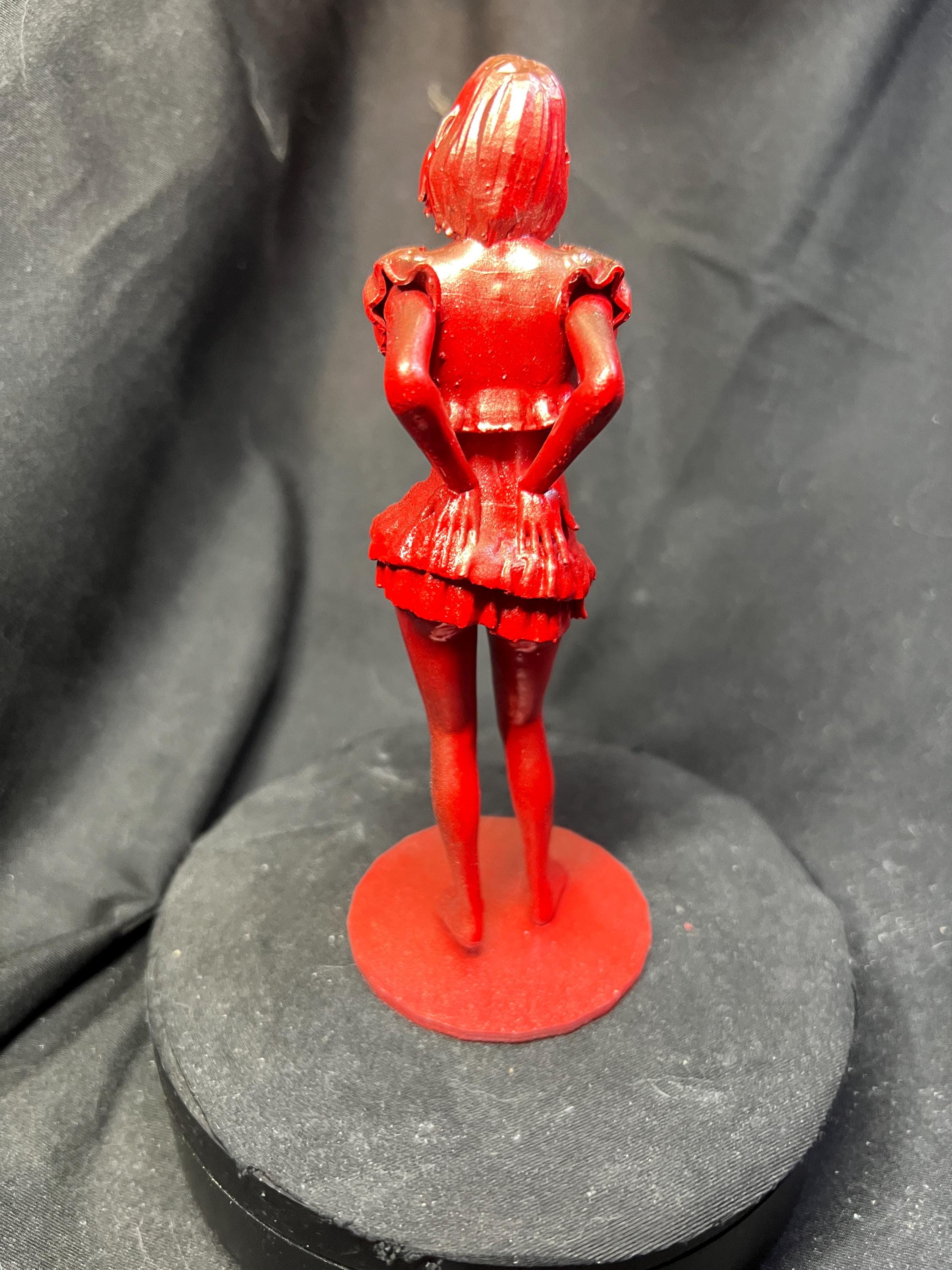 Sexy Girl in a Skimpy Outfit – Stylized 3D Figure