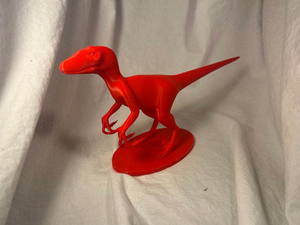 Velociraptor Figure, Dinosaur Pencil Holder
