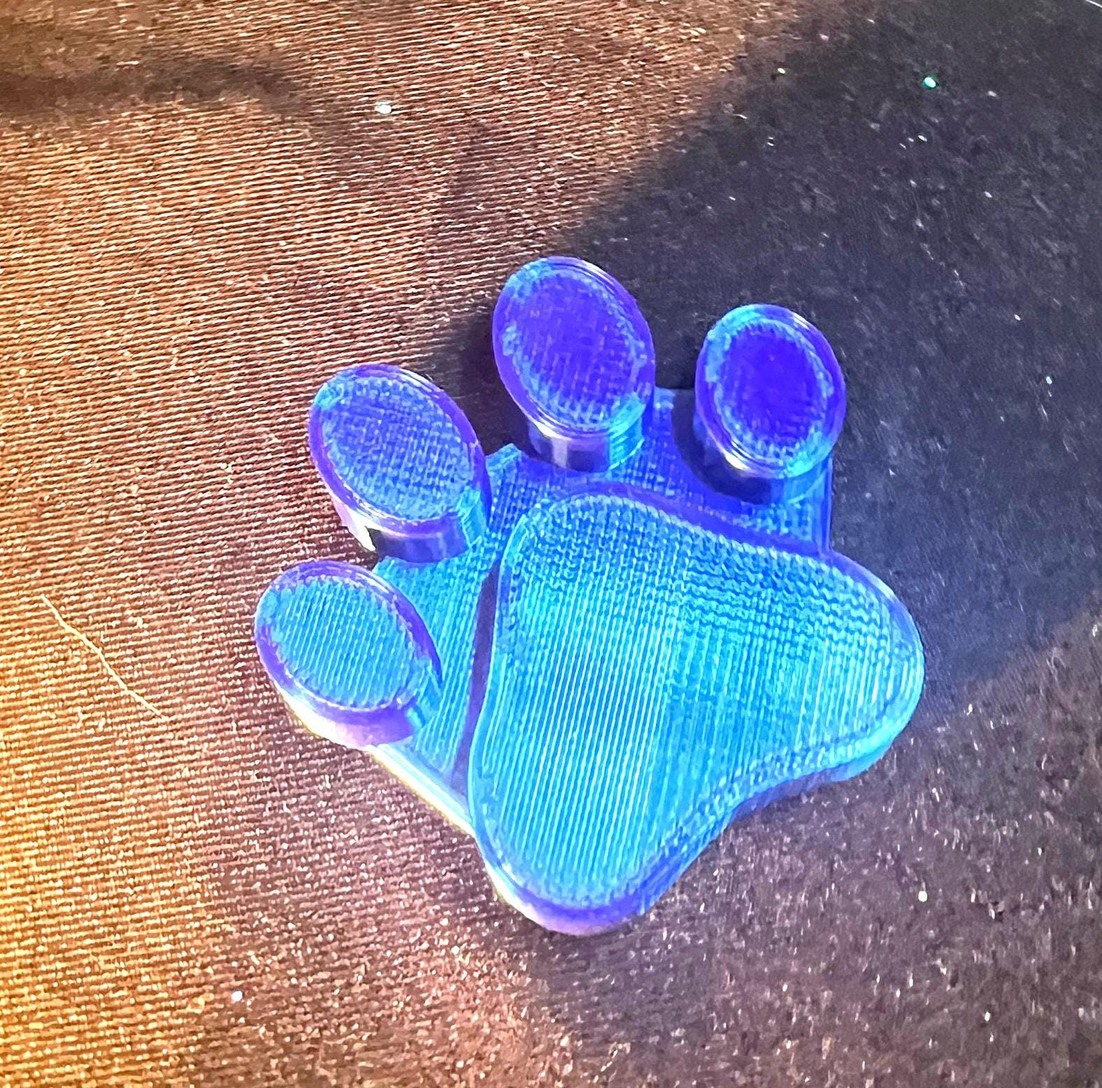 Pet Paw Refrigerator Magnet
