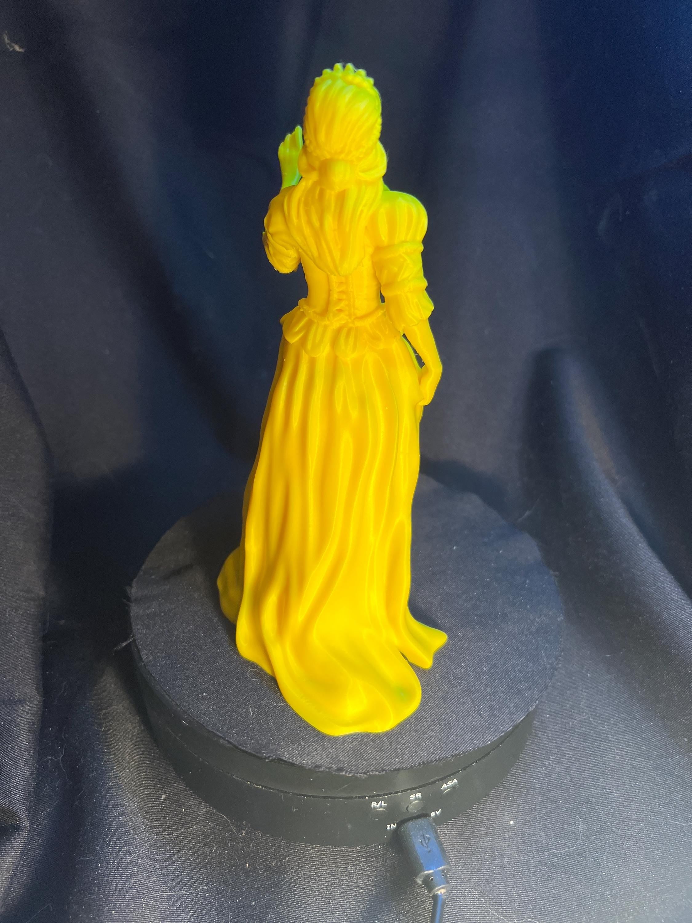 Elf Princess Statue, Fantasy Woman Model