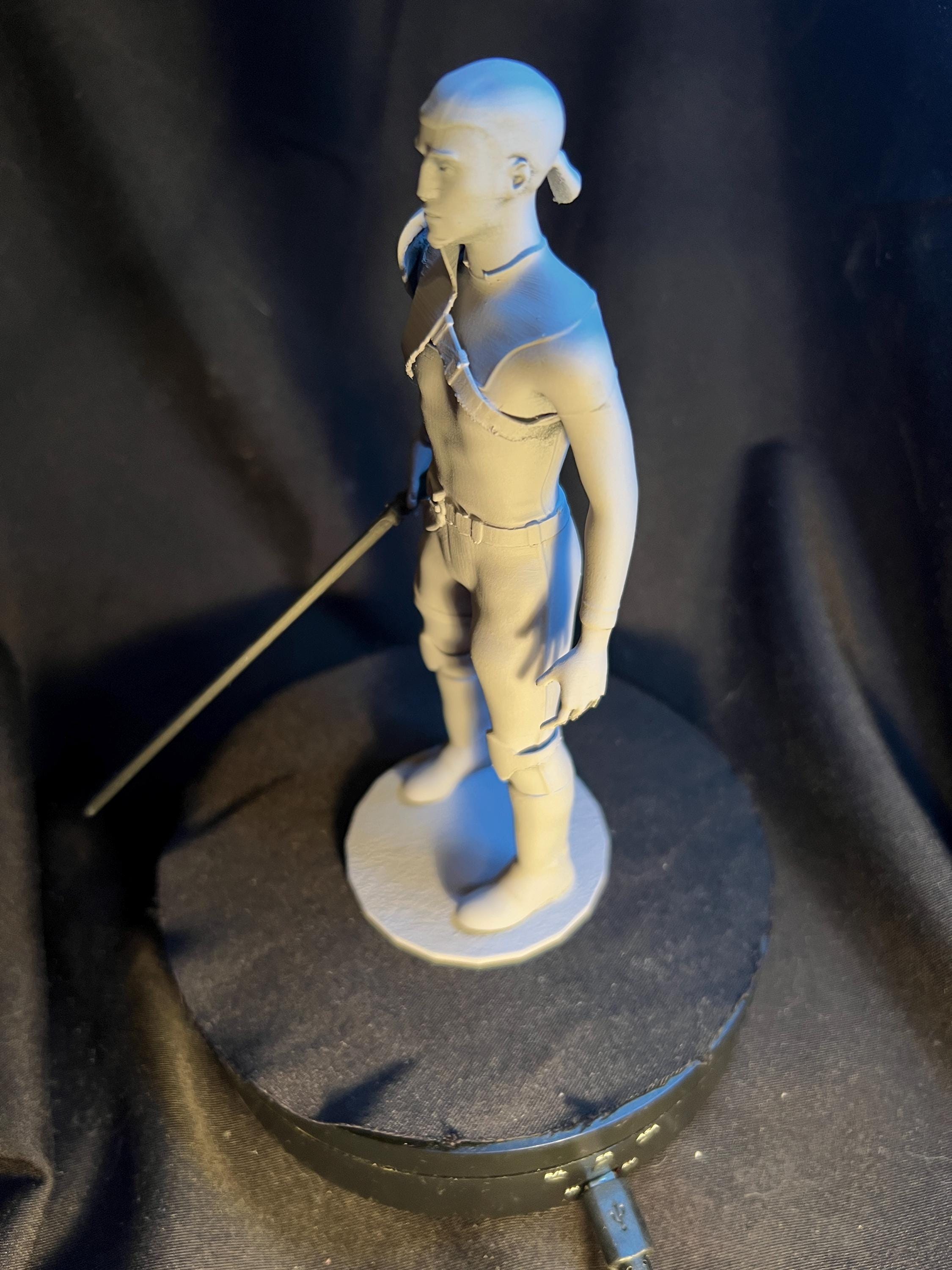 Kanan Jarrus 3d Figure| Star Wars Rebels 3D Printed Model | Jedi Knight Collectible