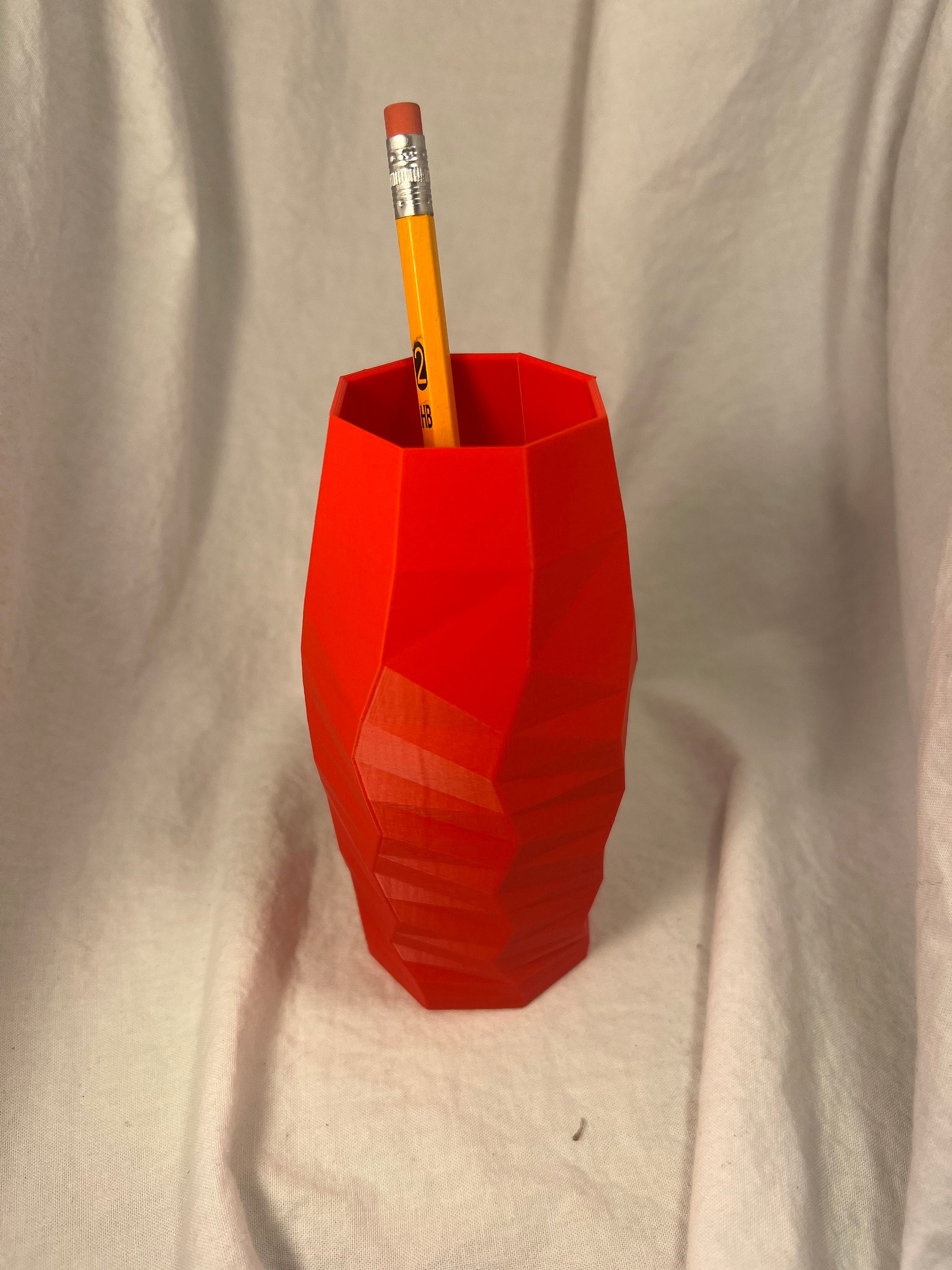 Faceted Flower Vase