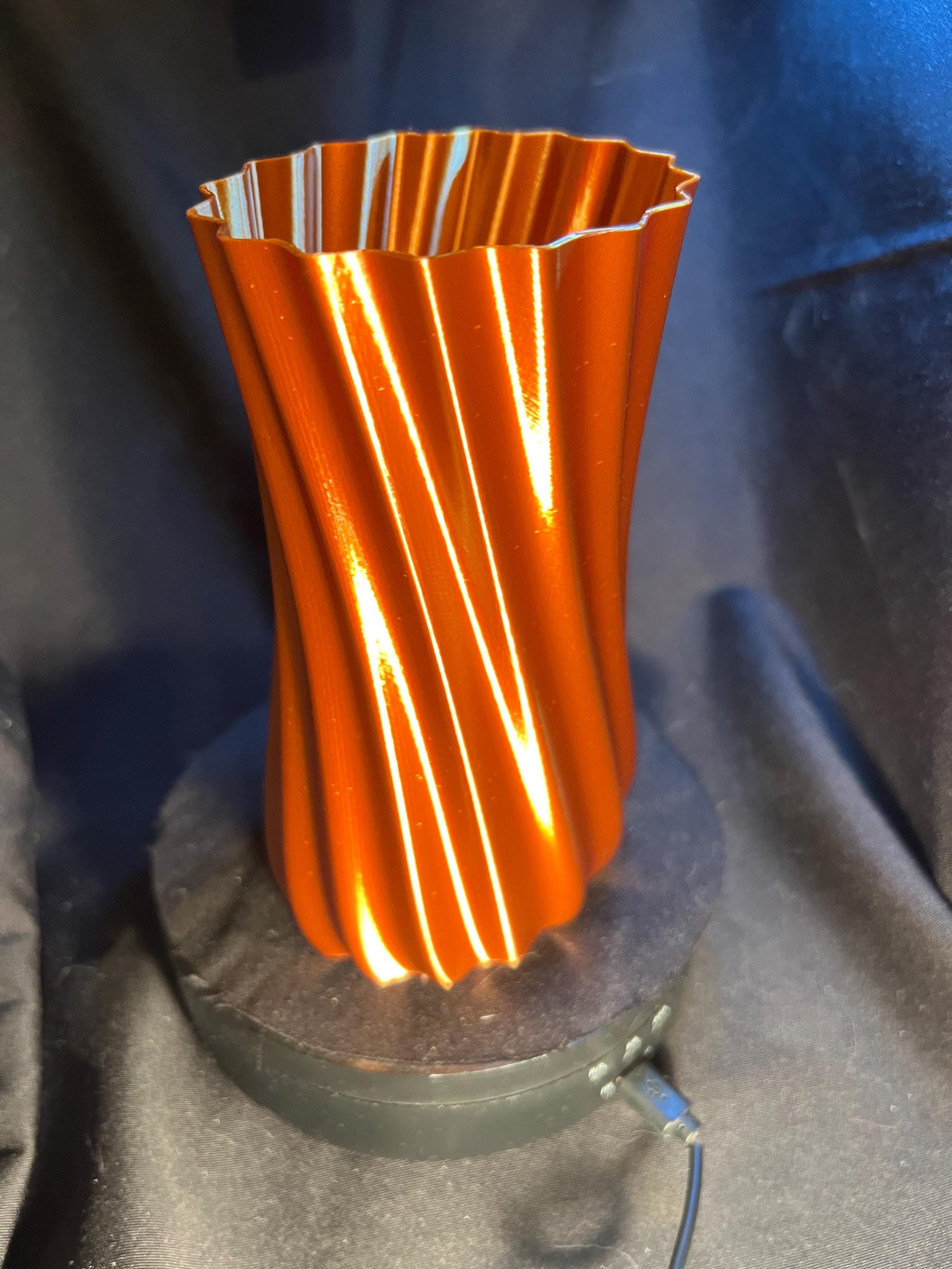 Ribbed Decorative Vase