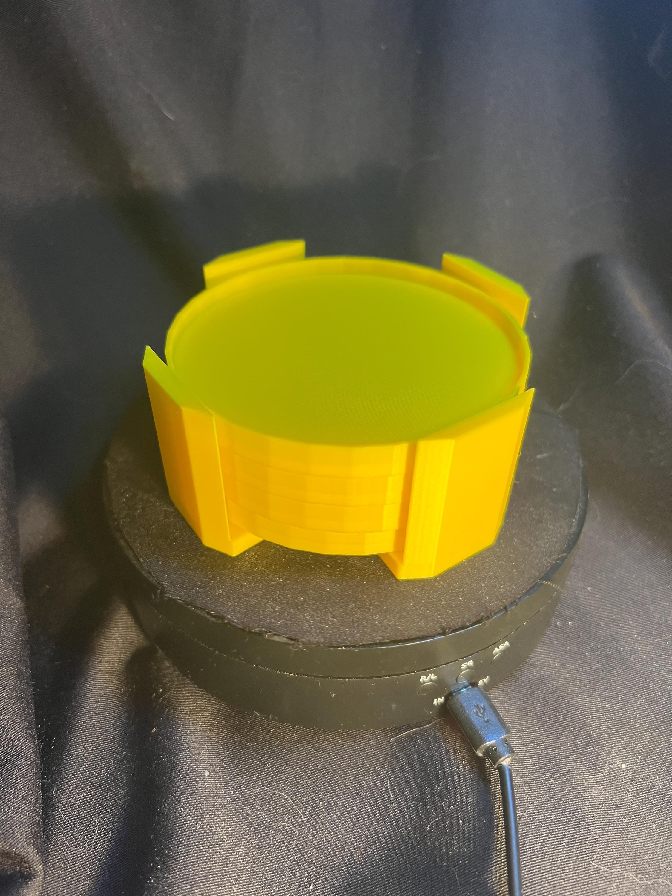 Colored Drink Coasters / Party Drink Holders