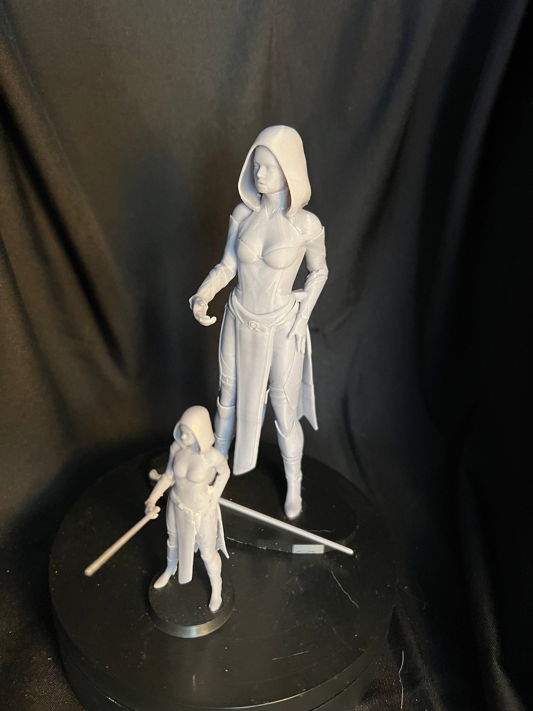 Evil Space Wizard Female / Sexy Science Fiction Female Figure
