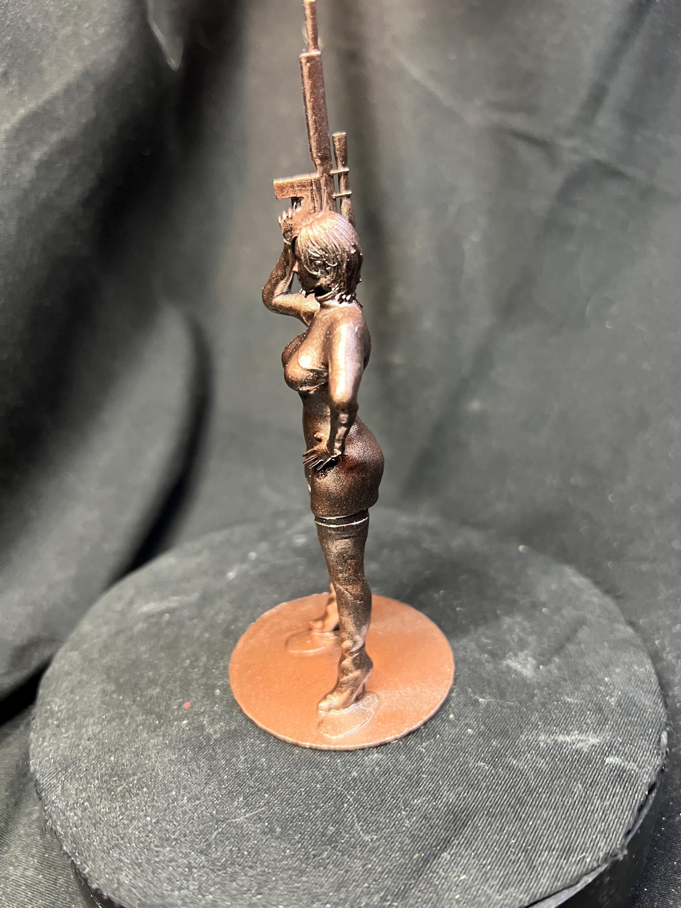 Deadly Beauty with Sniper Rifle – Action Heroine Figure