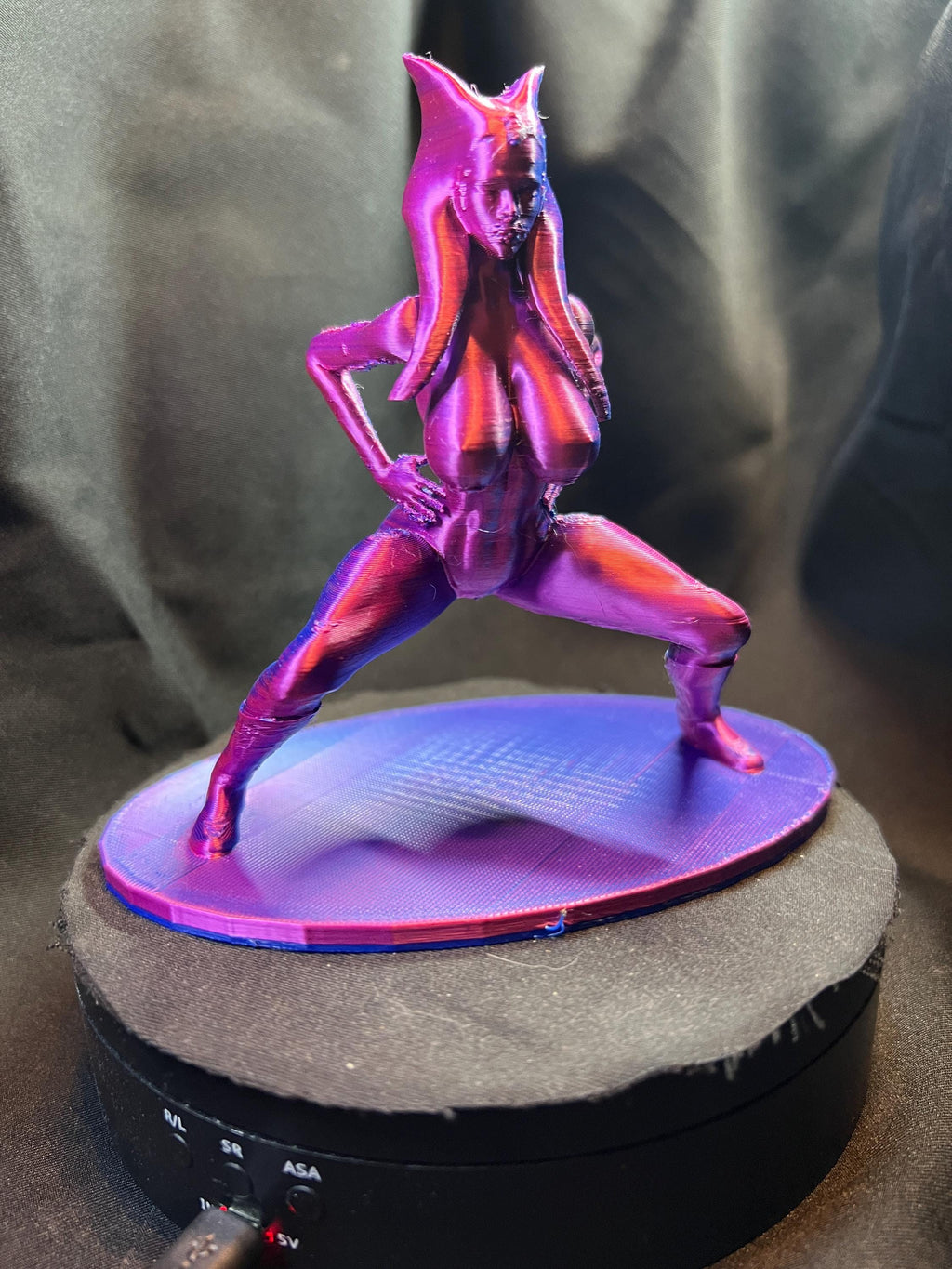 Sexy Alien Fantasy Woman Figurine (Nude)