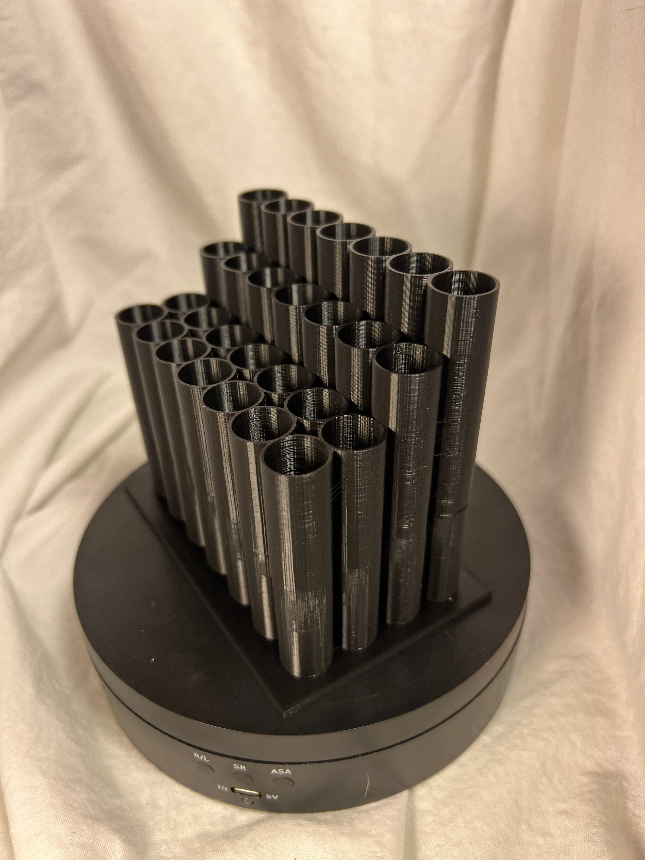 Tubular Brush Holder / Pencil Desktop Holder