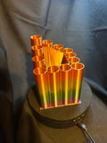 Stepped Multi-section Brush and Paint Tube Holder