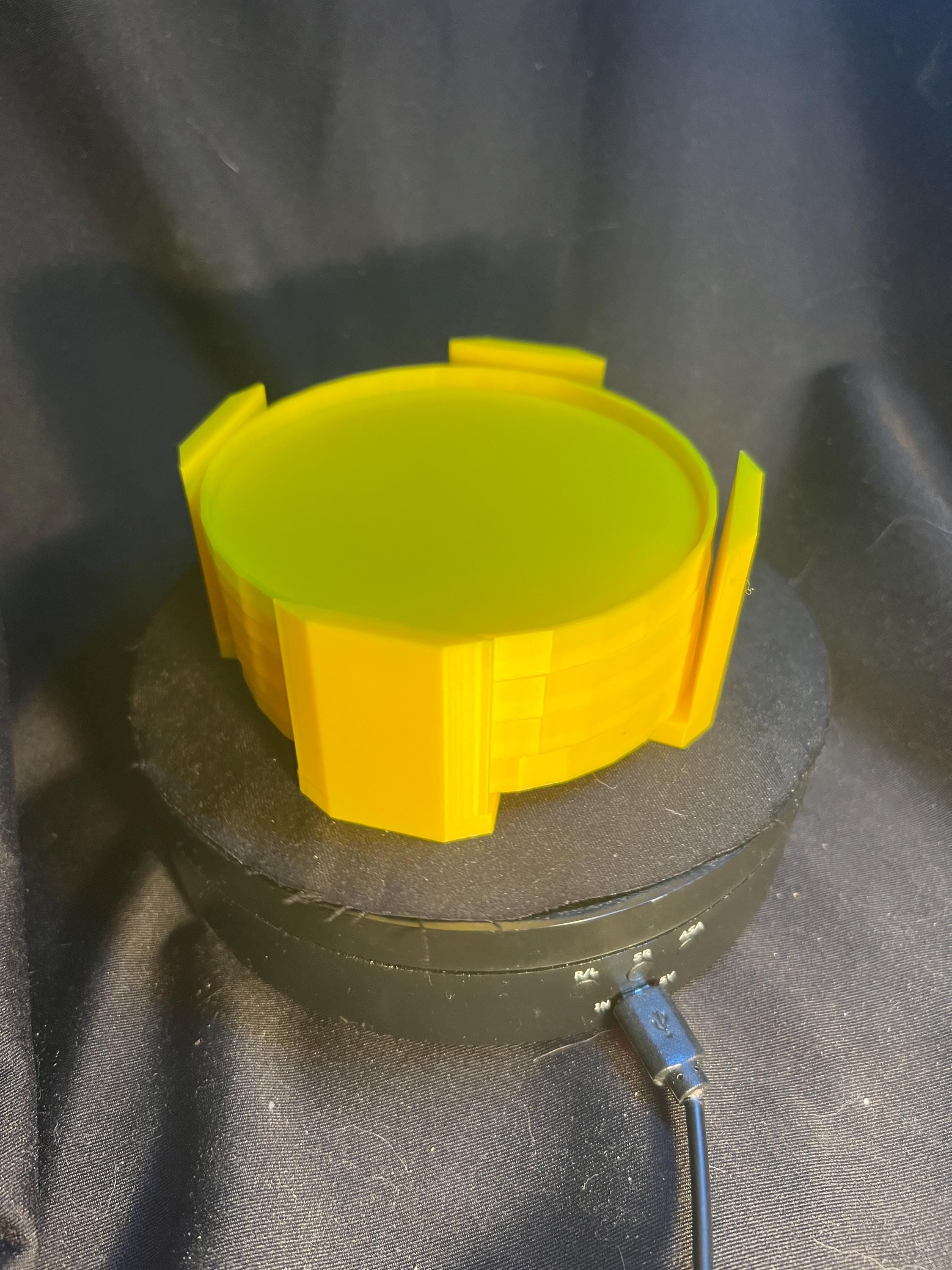 Colored Drink Coasters / Party Drink Holders