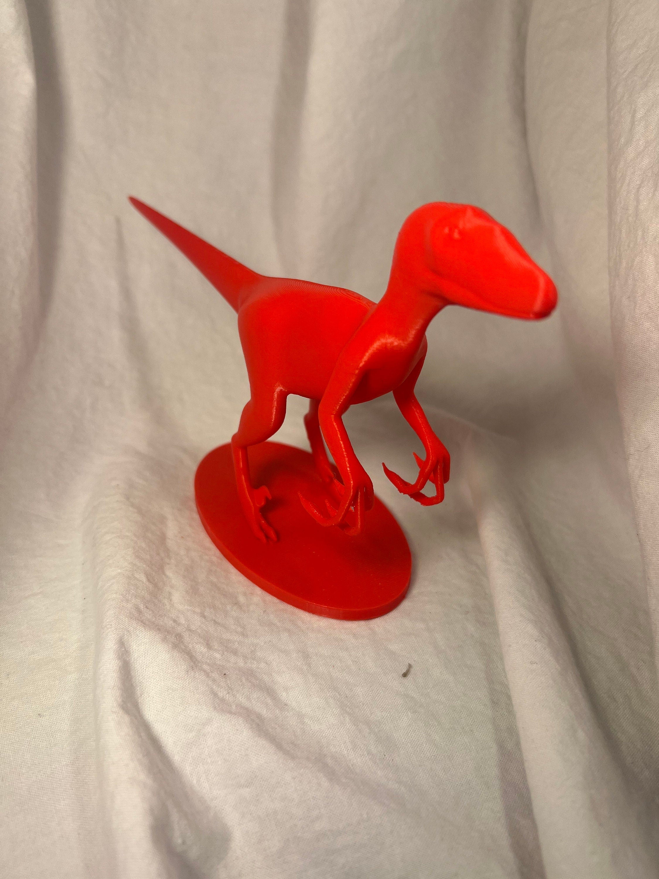 Velociraptor Figure, Dinosaur Pencil Holder