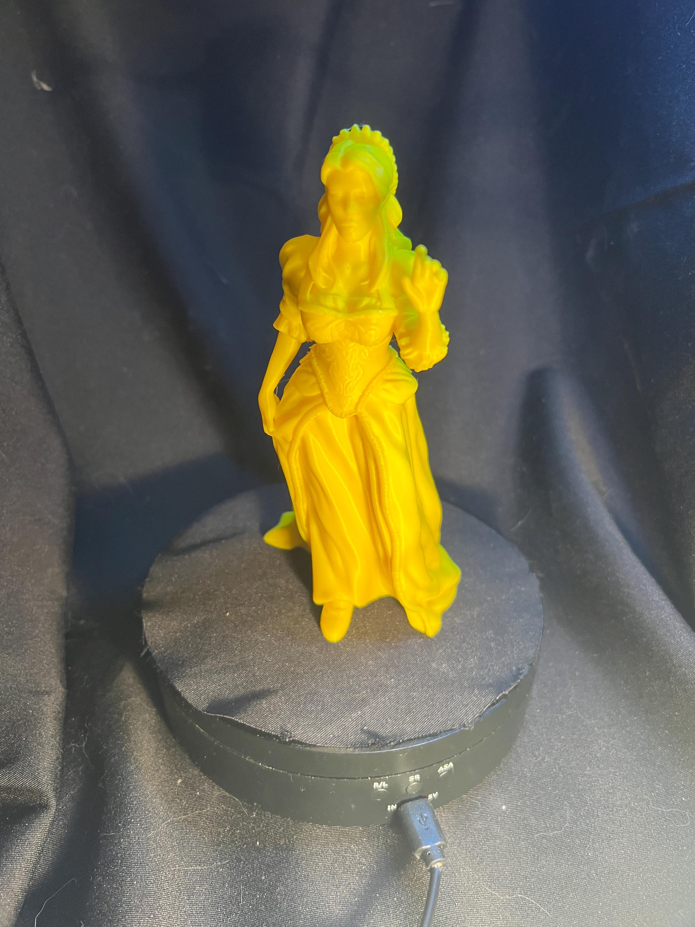 Elf Princess Statue, Fantasy Woman Model