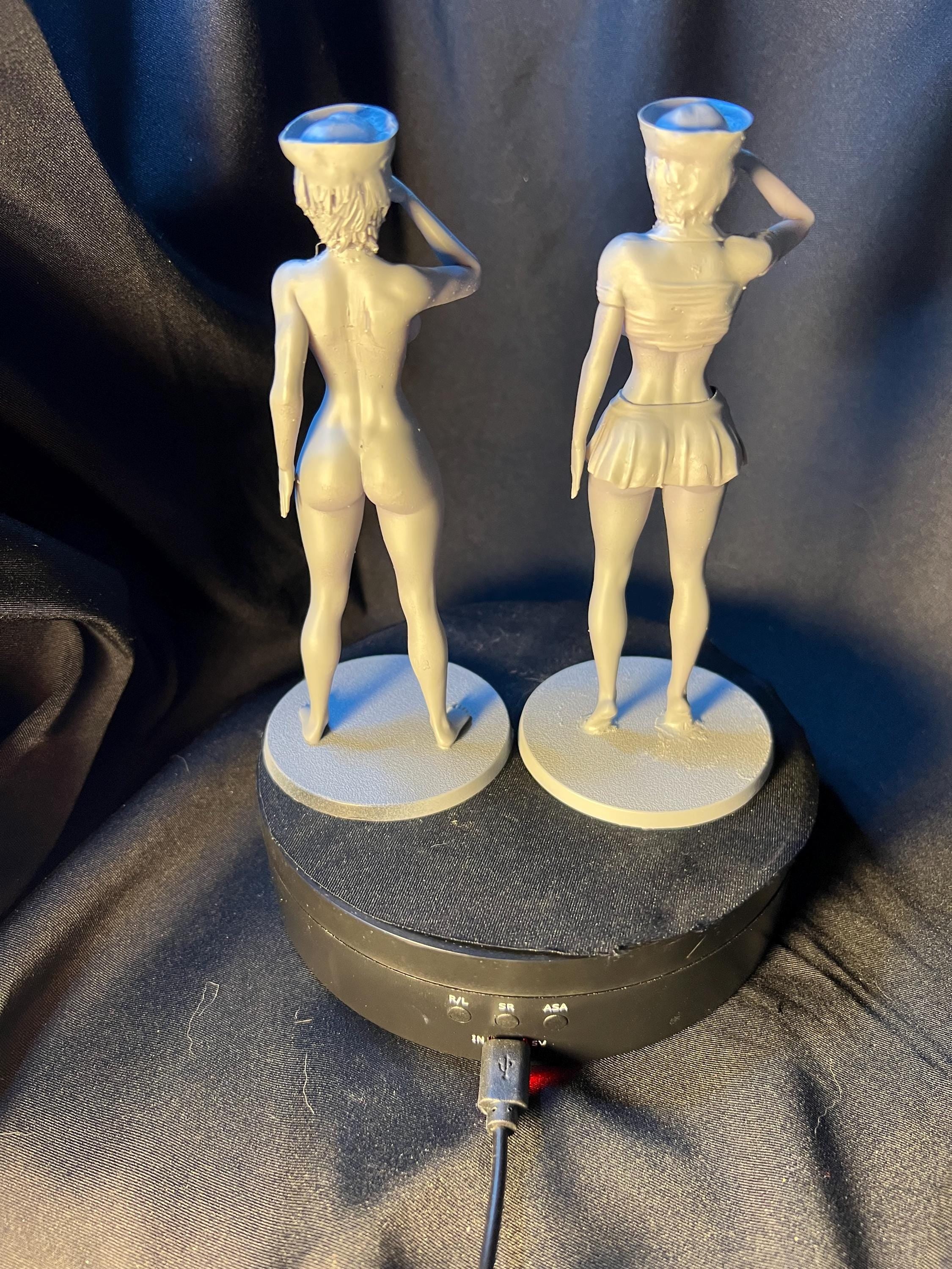 Sexy Sailor Woman Figure / Clothed or Nude Model